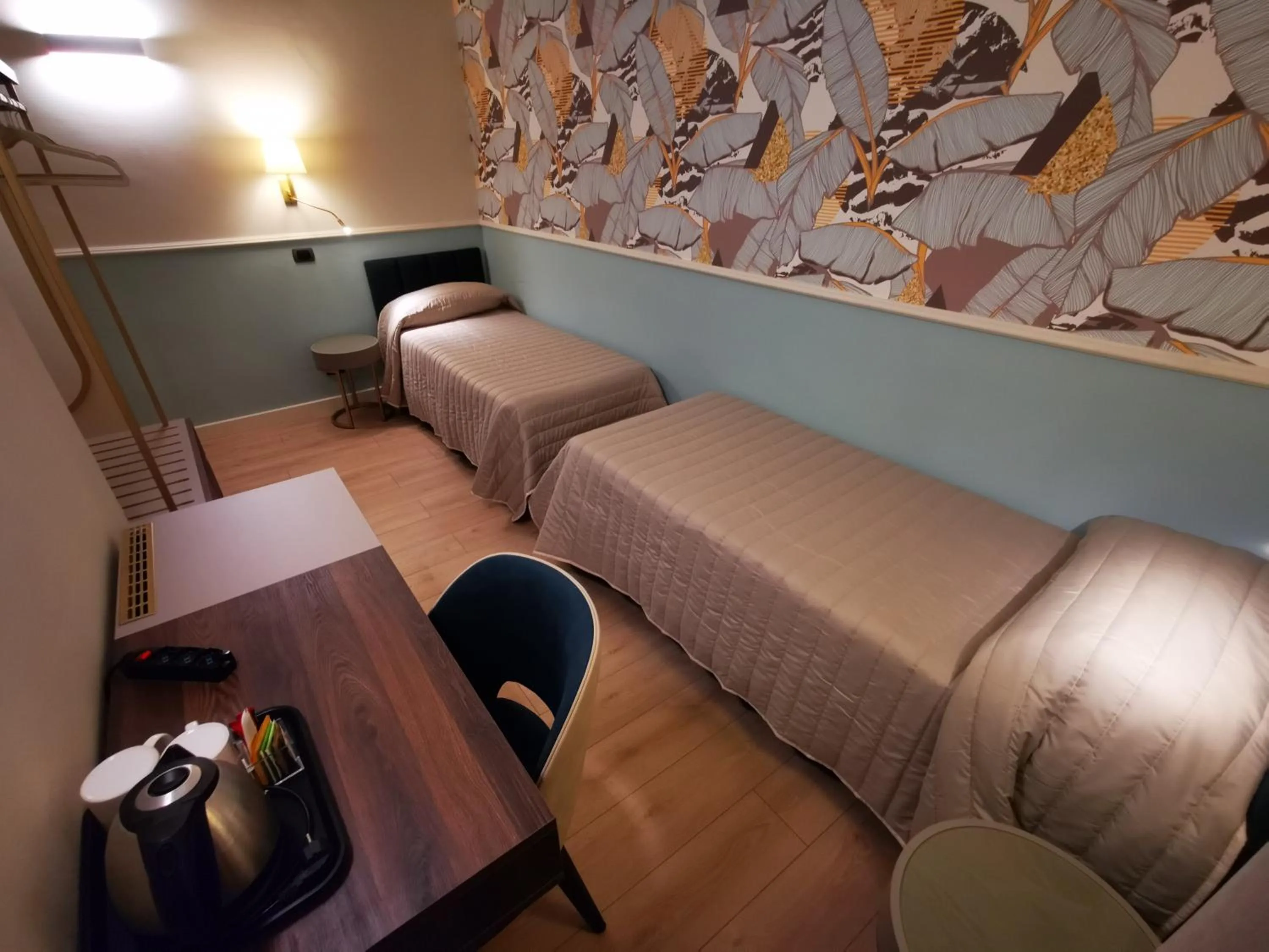 Bedroom, Bed in Hotel Balcony