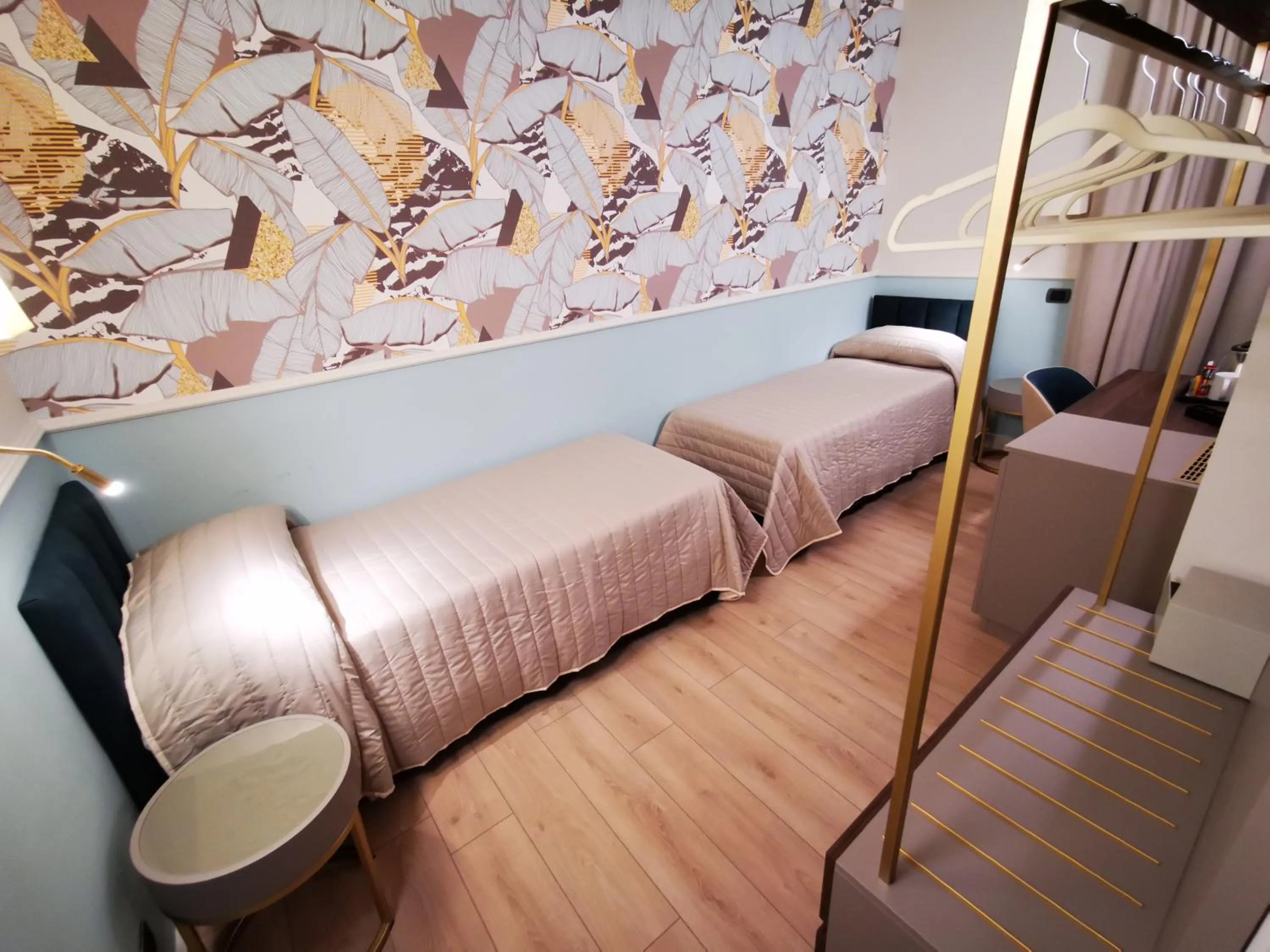 Bedroom, Bed in Hotel Balcony