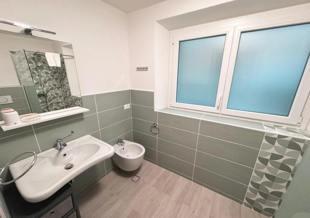 Bathroom in Hotel Corno d'Oro