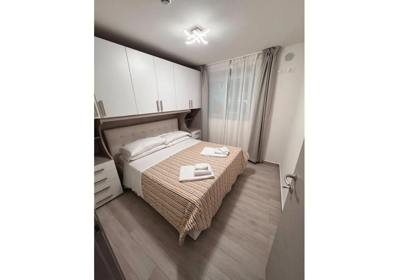 Bedroom, Bed in Hotel Corno d'Oro