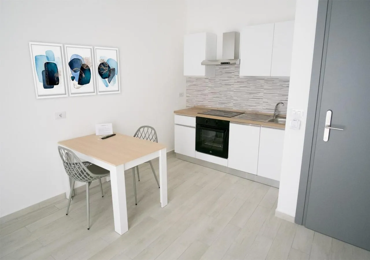 Kitchen or kitchenette in chiAma Hotel