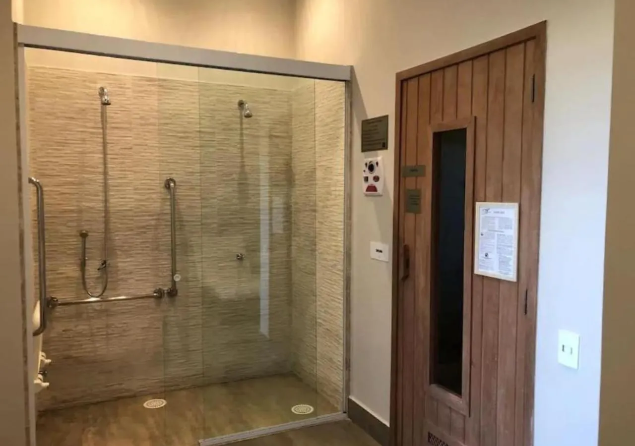 Sauna in Charming Studio - GRU 2001