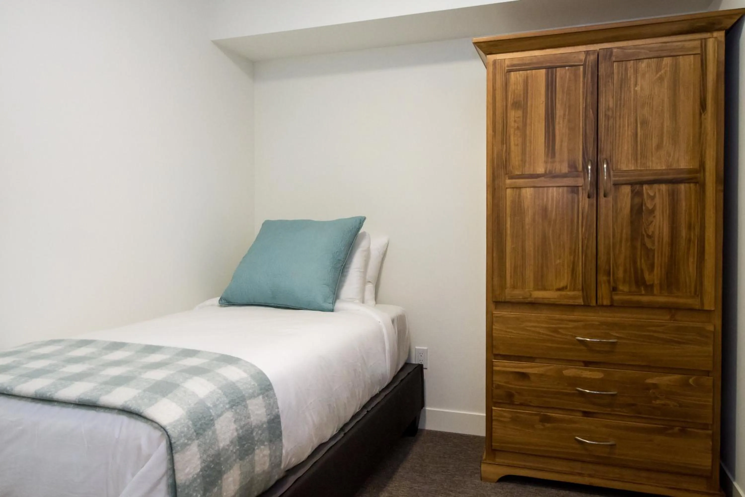 Bedroom, Bed in Magog Condo by Revelstoke Vacations