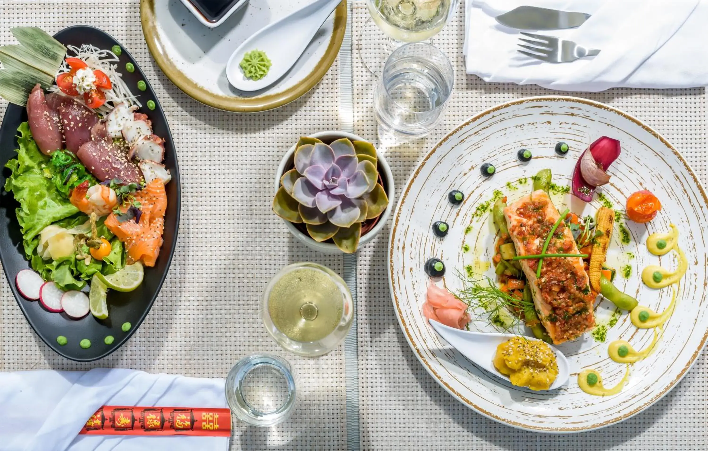 Food and drinks in Aqua Natura Madeira Food and drinks in Aqua Natura Madeira