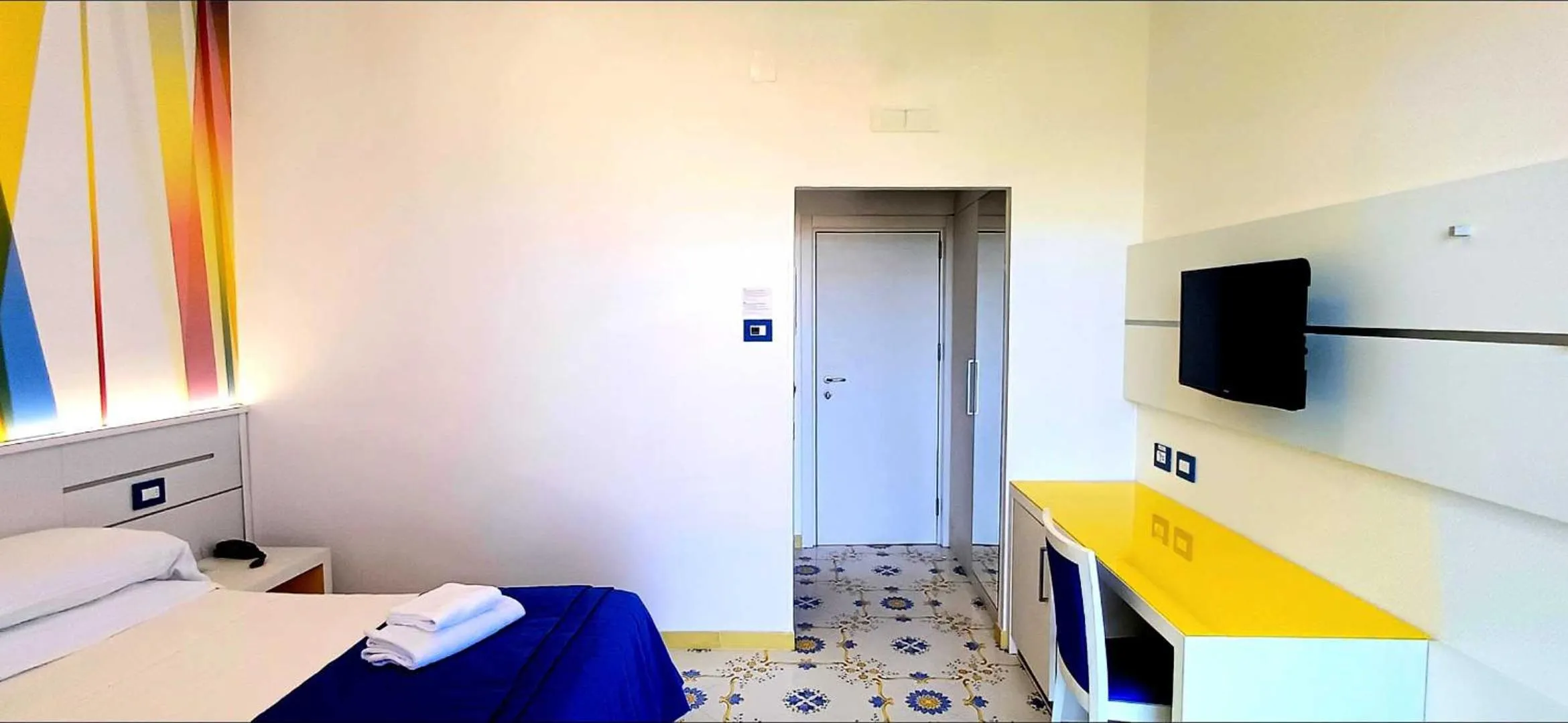 Bedroom, Bed in Hotel La Meridiana