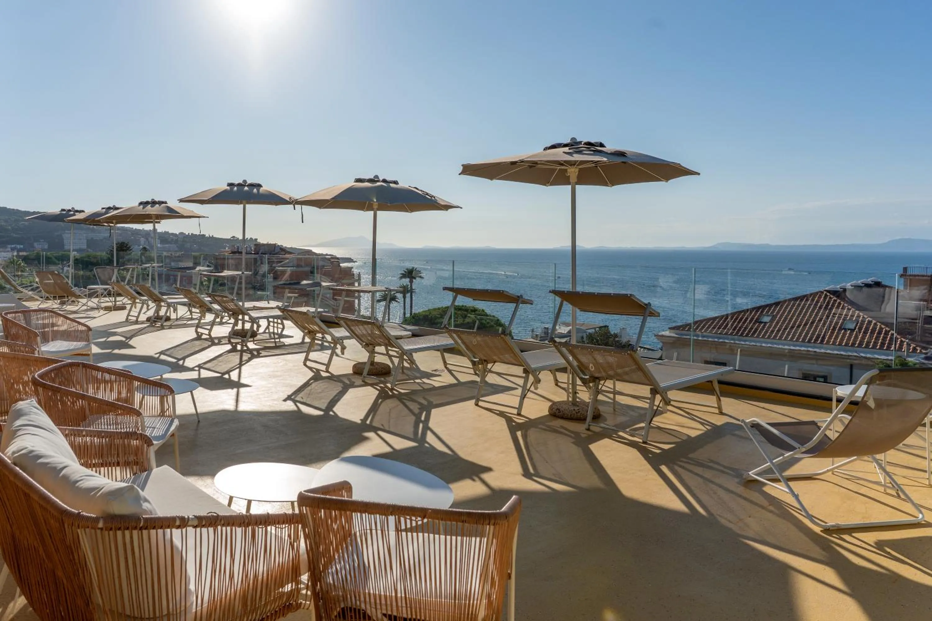 Solarium in Hotel La Meridiana