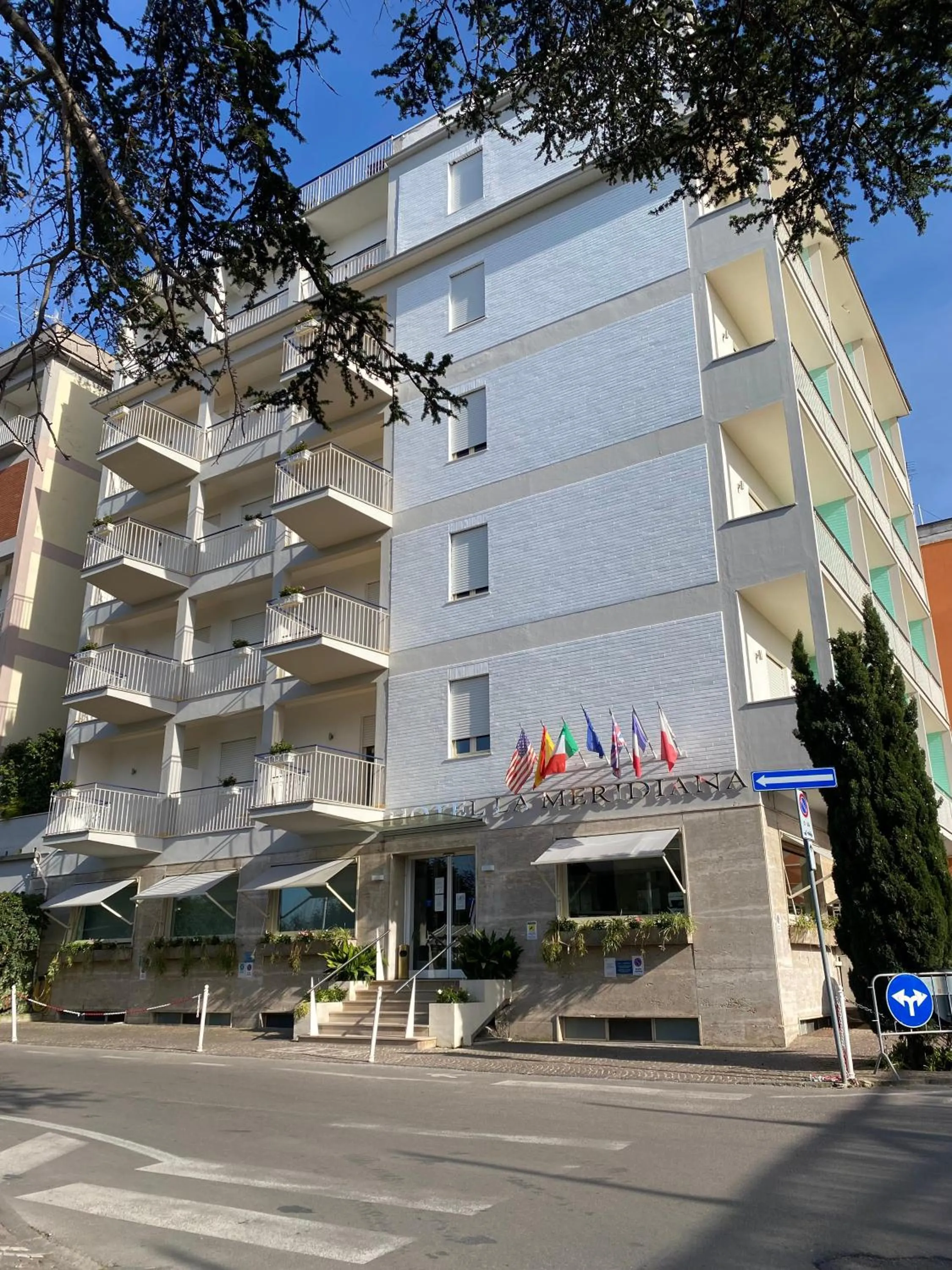 Property building in Hotel La Meridiana