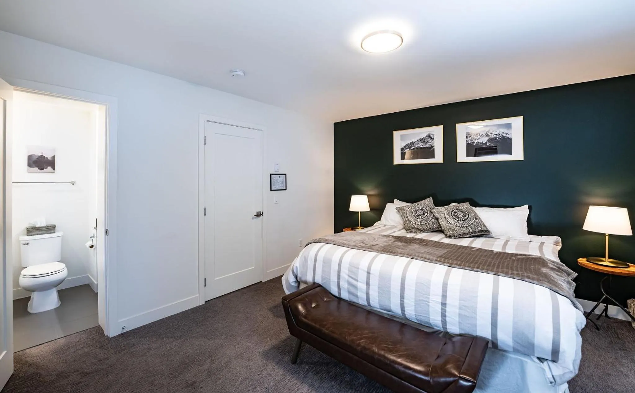 Bedroom, Bed in Alpine Escape by Revelstoke Vacations