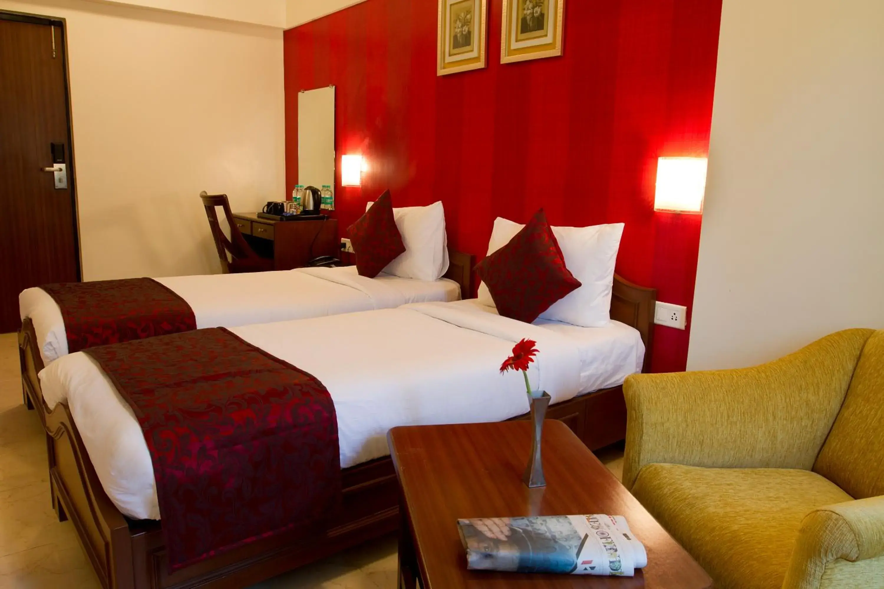 Bed in 7 Apple Hotel Pimpri Pune Bed in 7 Apple Hotel Pimpri Pune