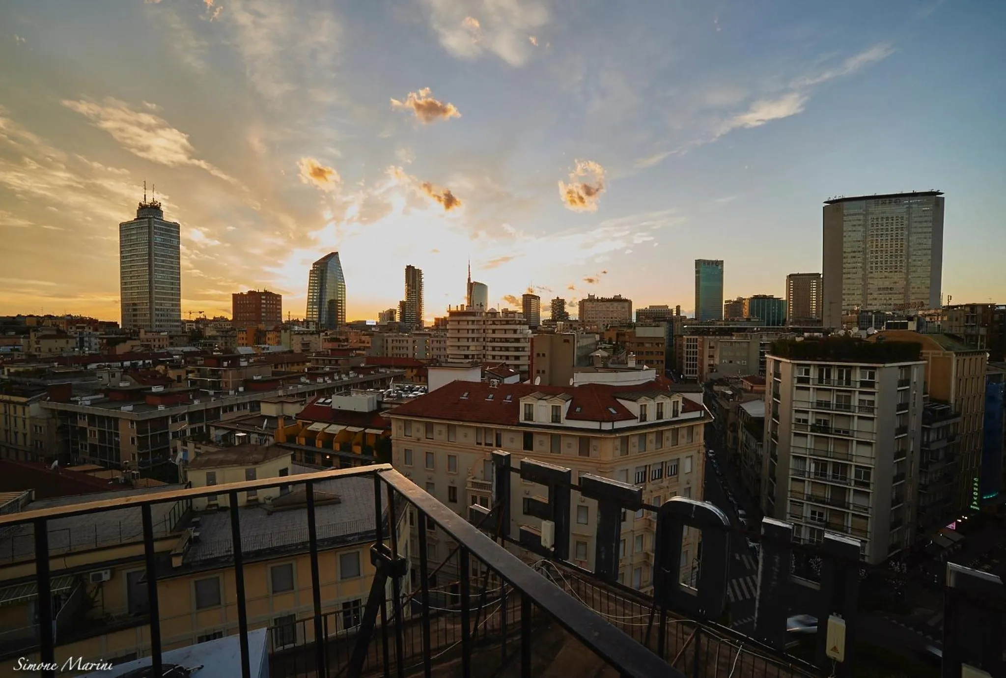 City view in Hotel Mennini