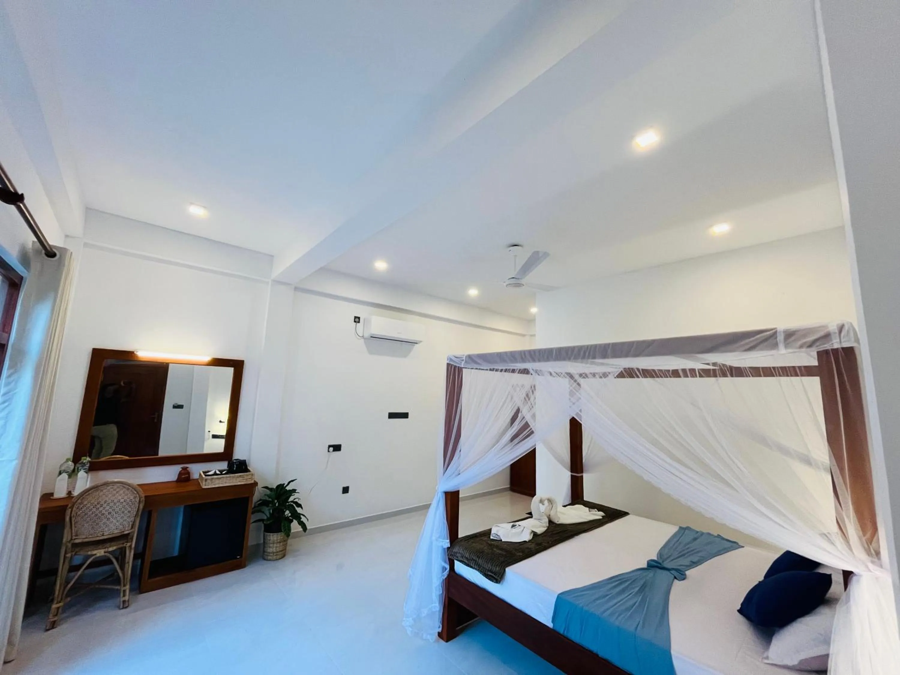 Bed in Chitra Ayurveda