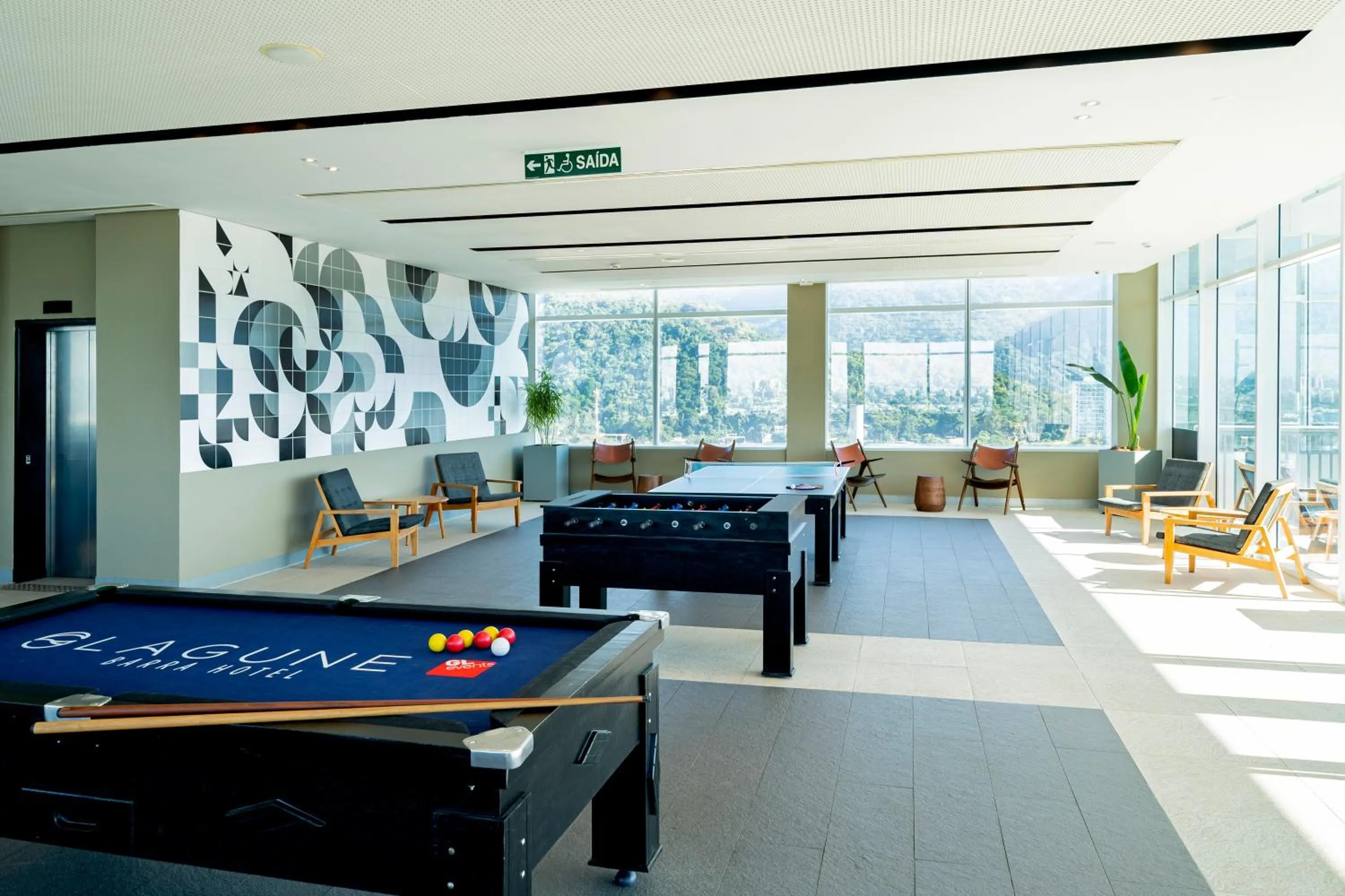 Billiard in Lagune Barra Hotel