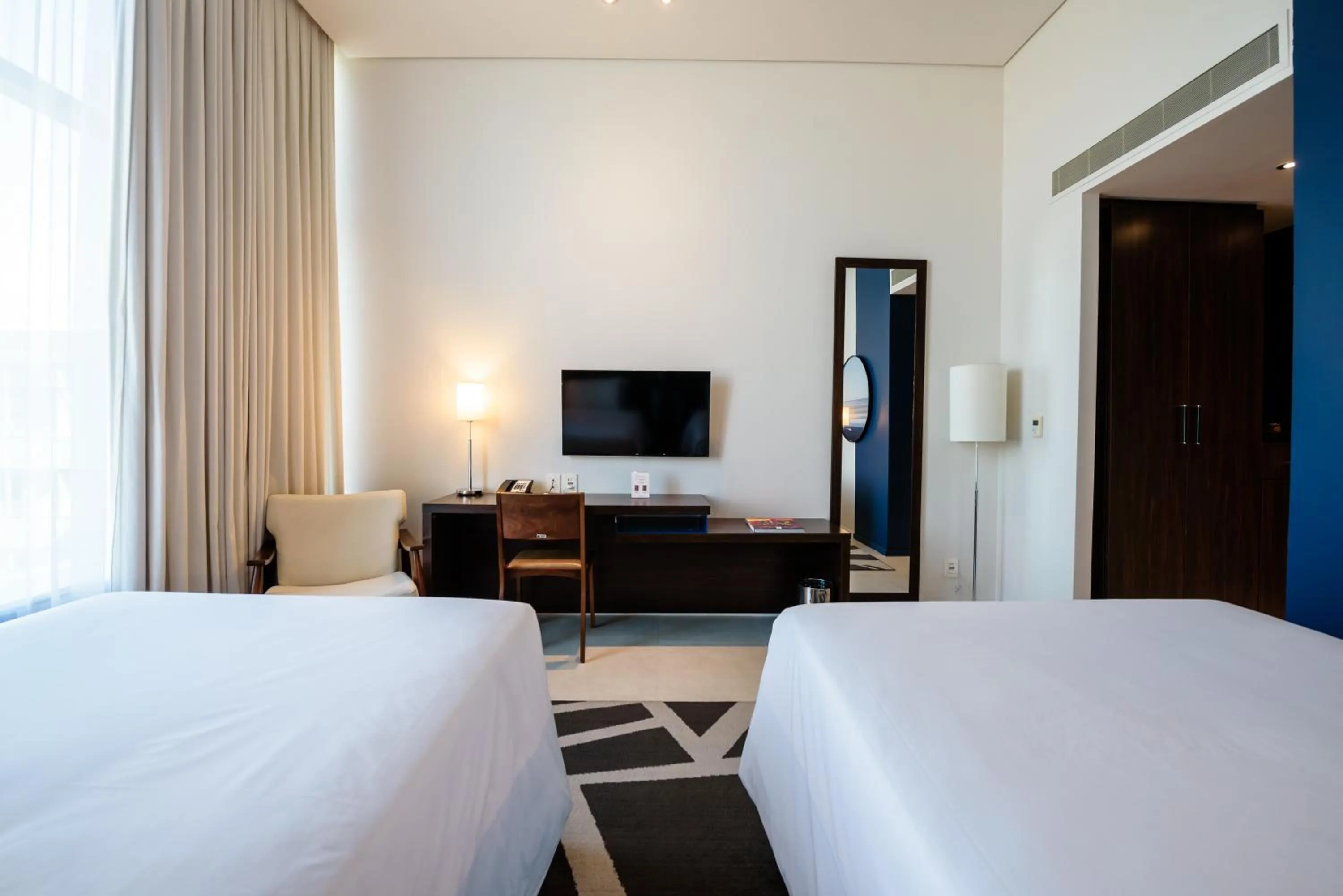 Bed in Lagune Barra Hotel