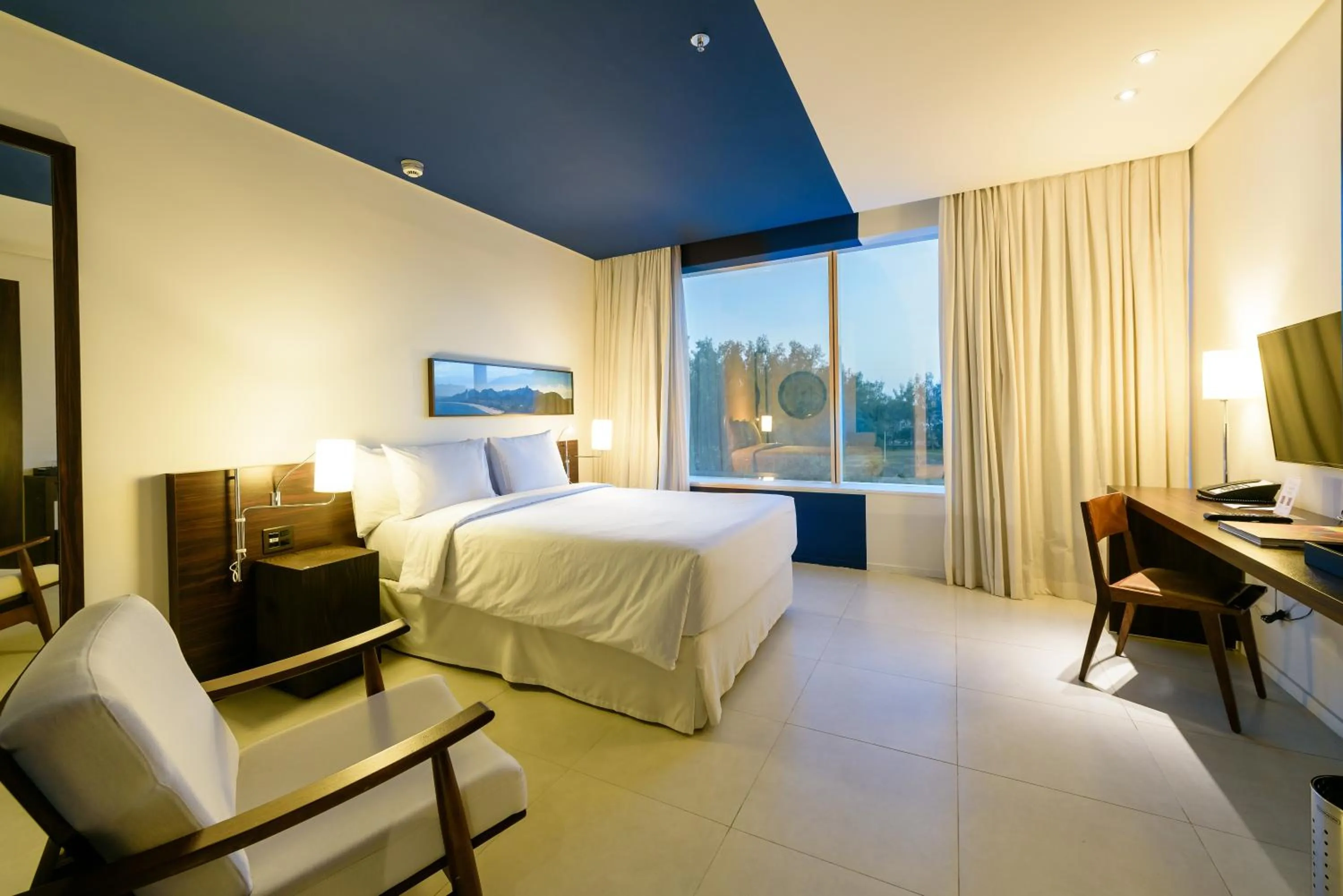 Bed in Lagune Barra Hotel