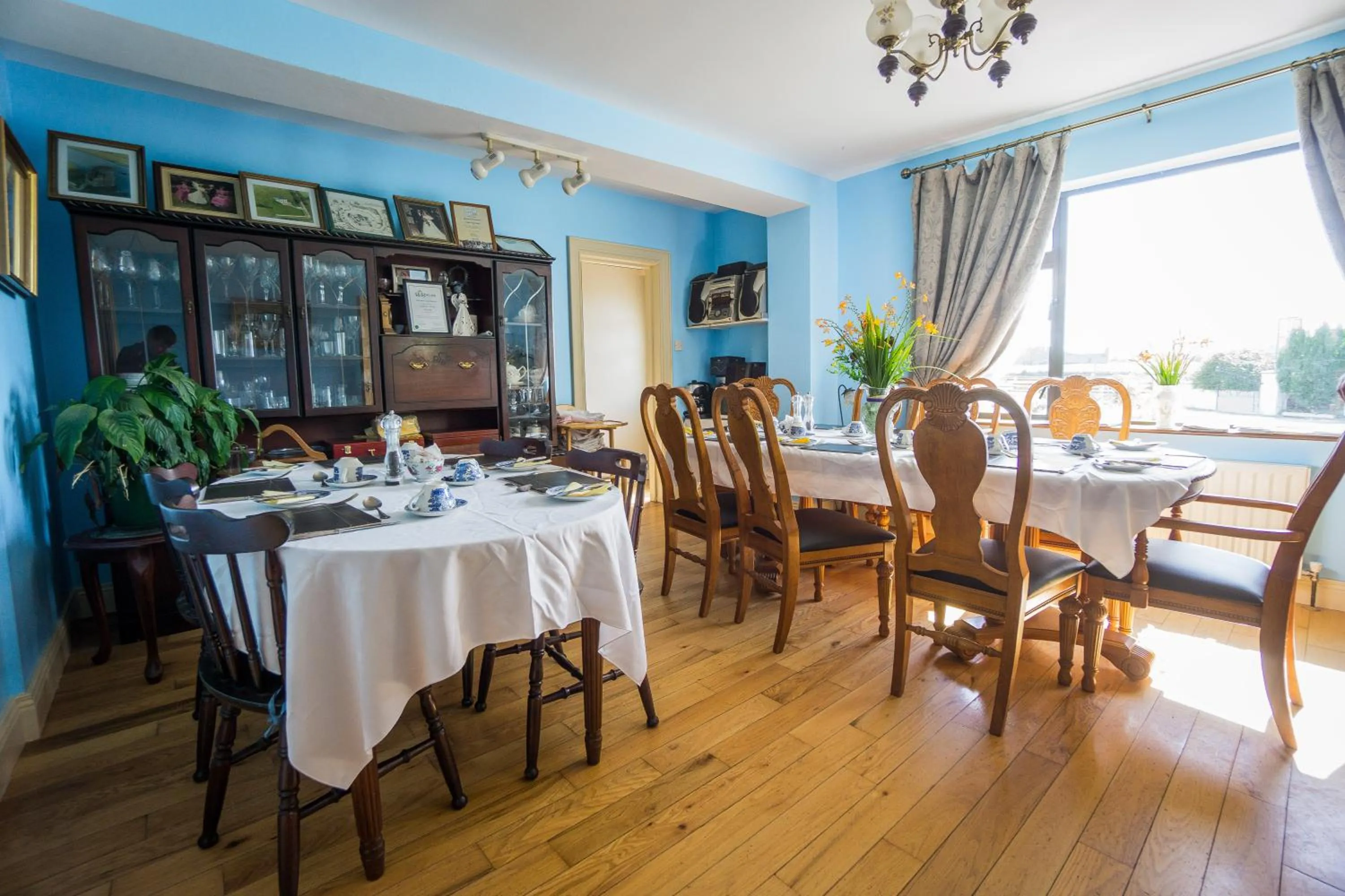 Dining area in Castle View House