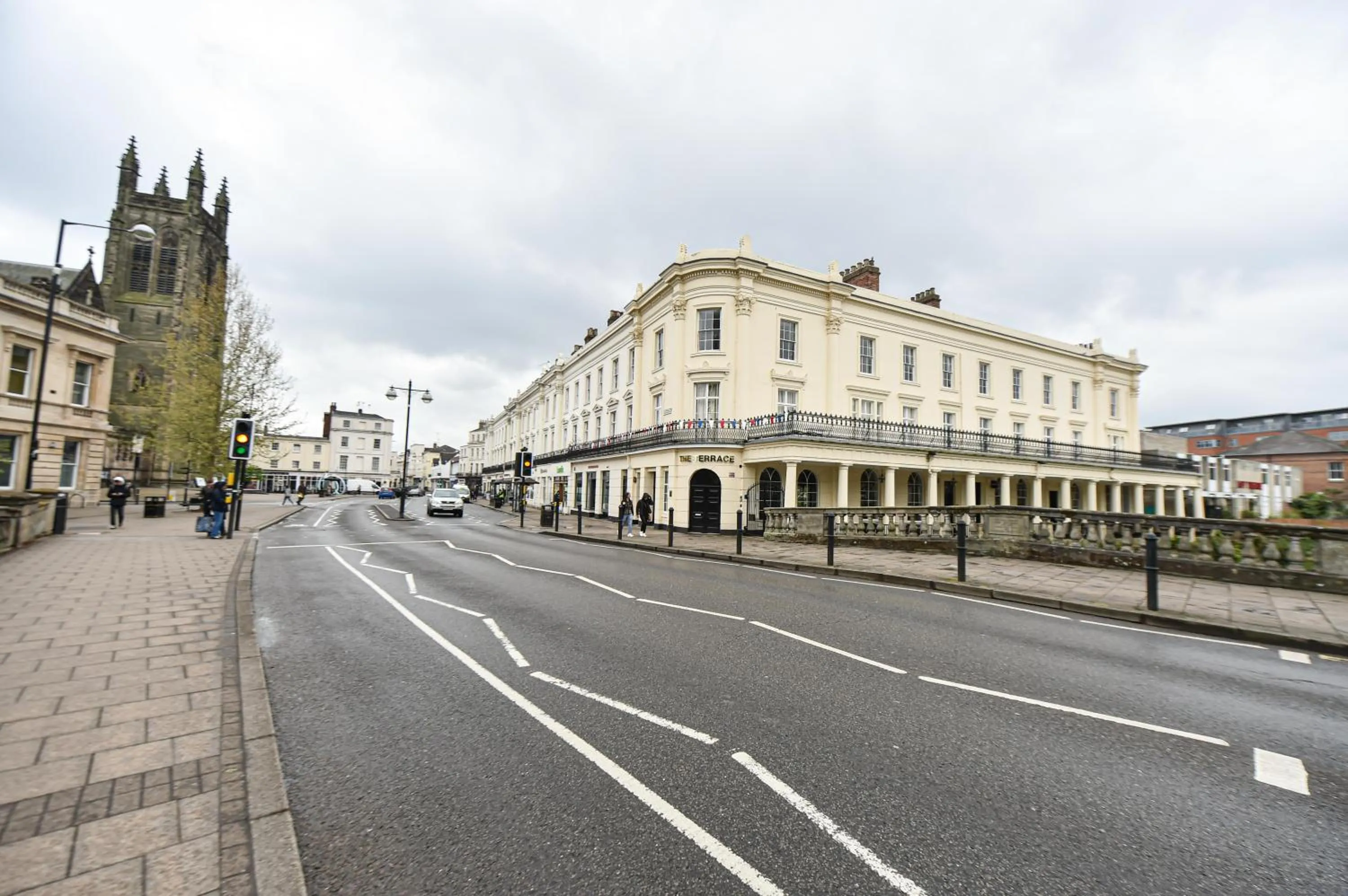 City view in Victoria Colonnade Aparthotel