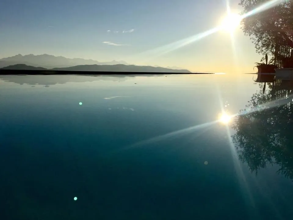 Swimming pool in Le Ville Relais