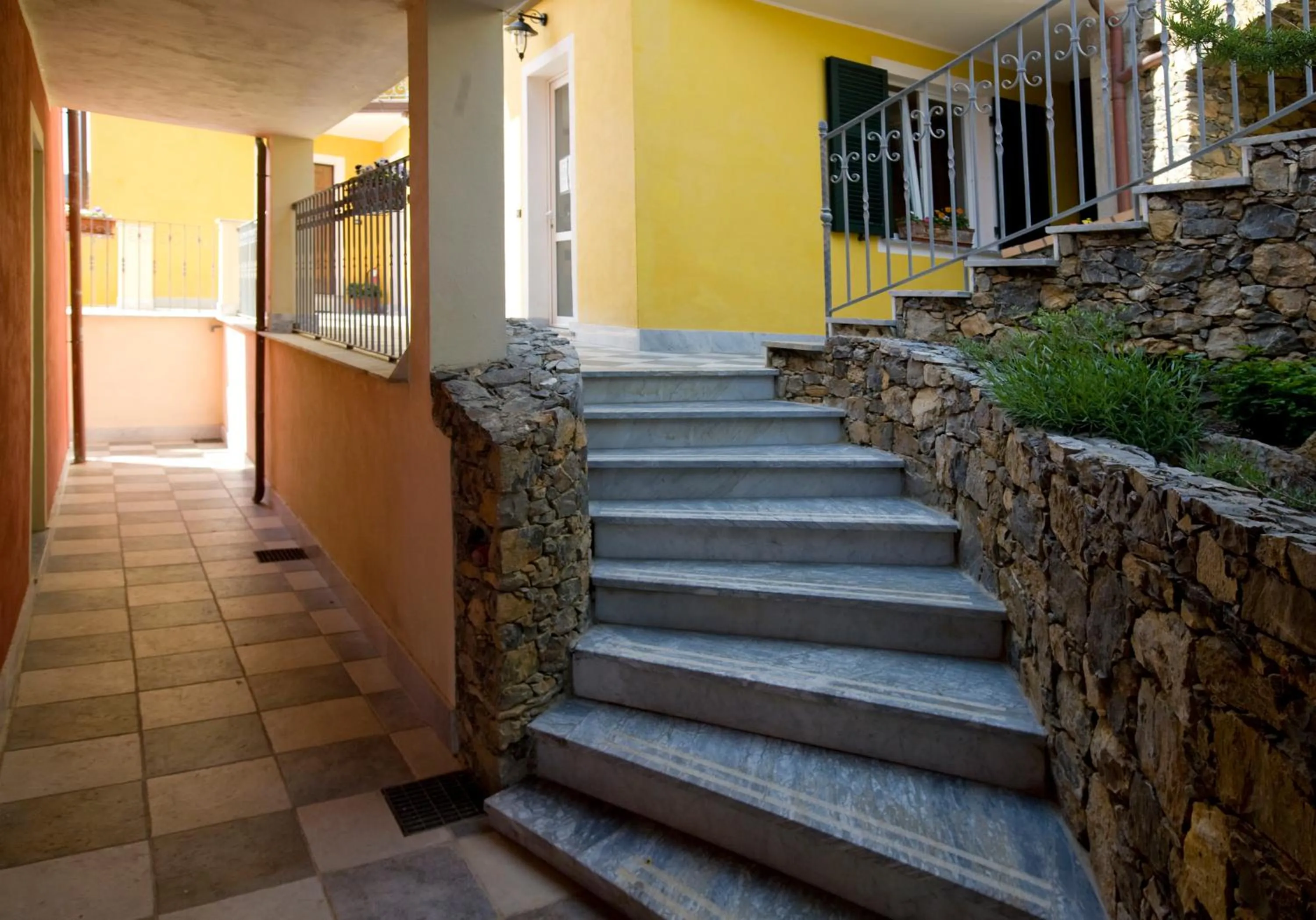 Garden in Le Ville Relais