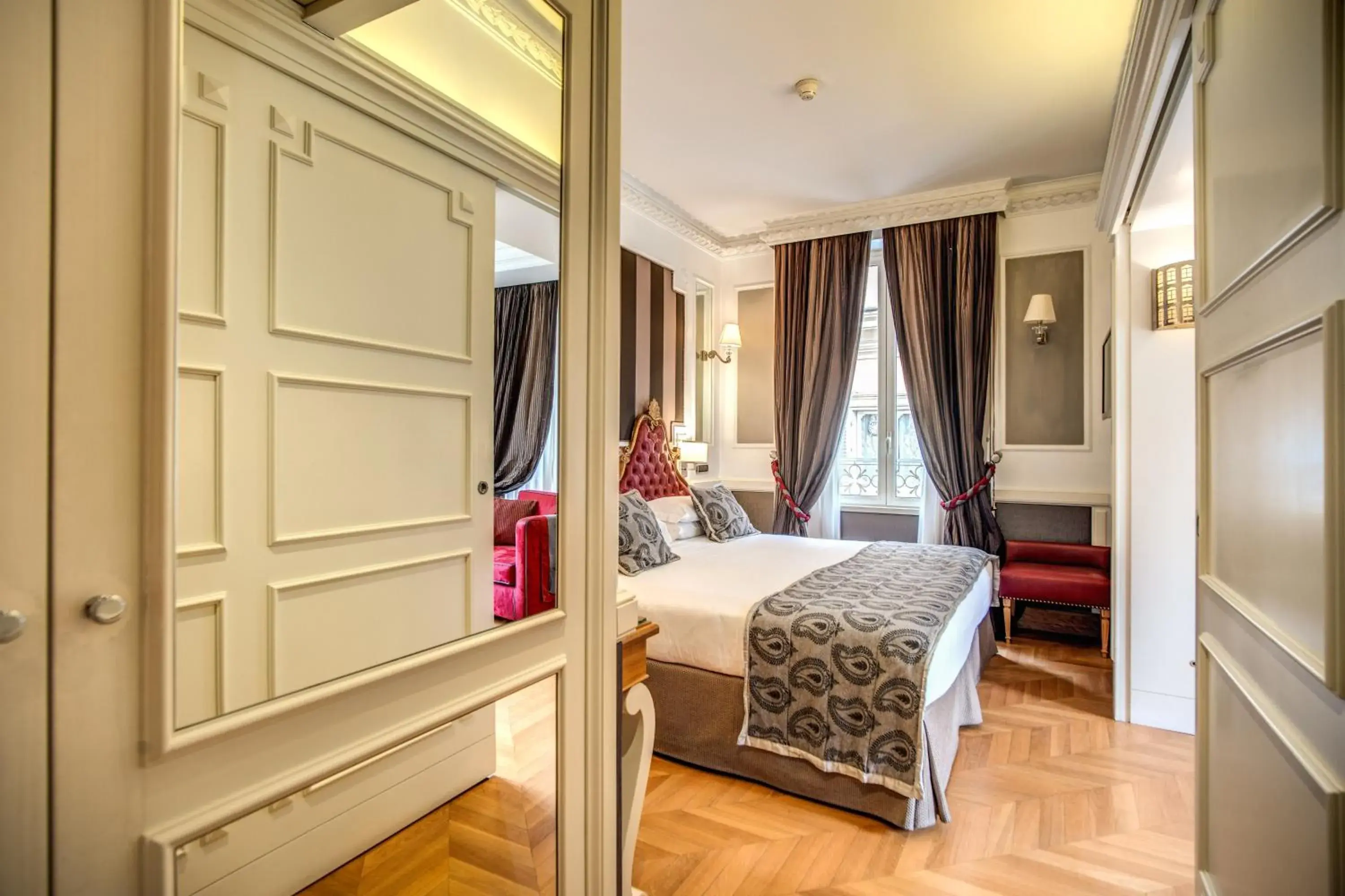 Bed in The Britannia Hotel Bed in The Britannia Hotel