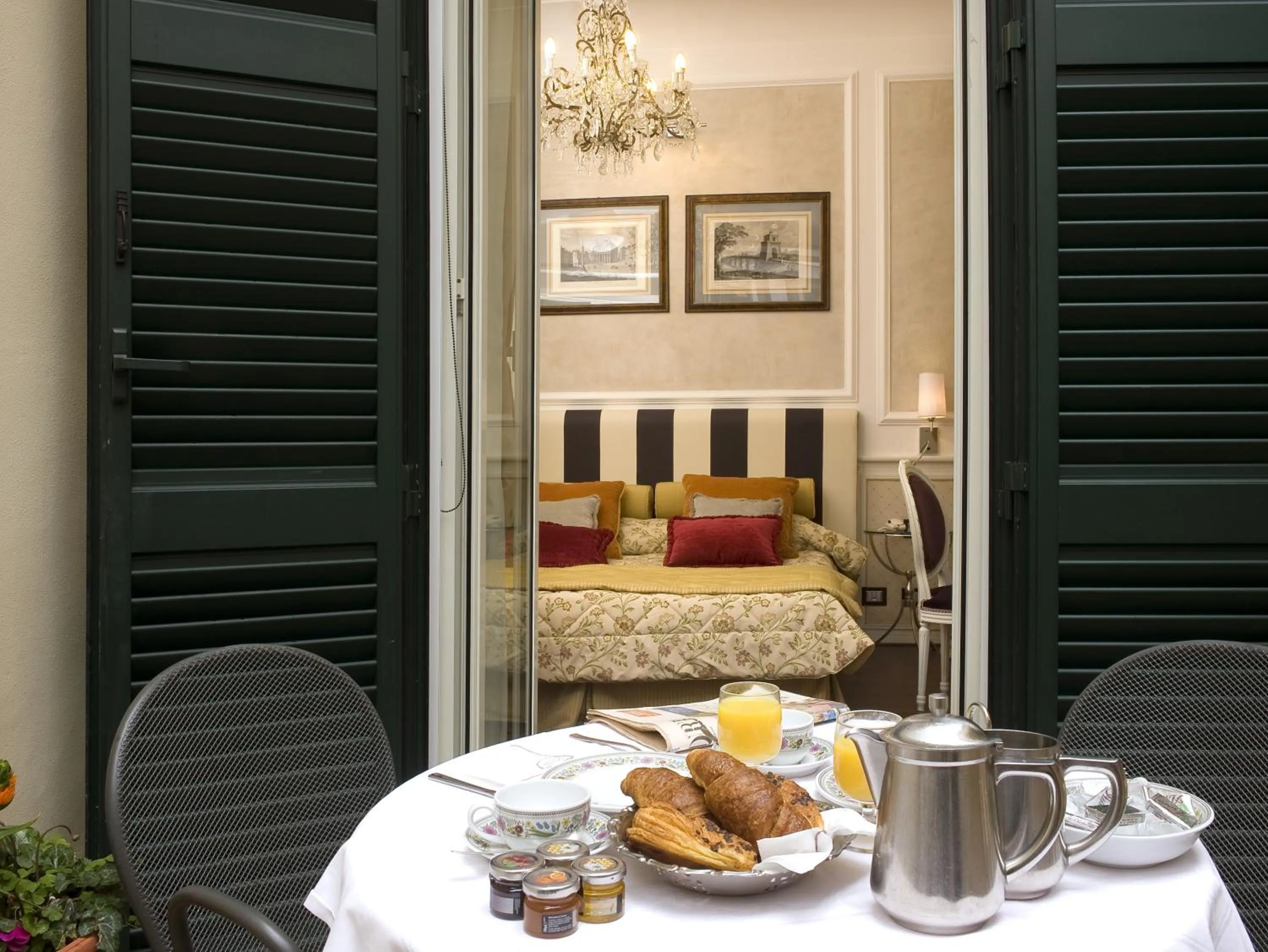 Balcony/Terrace in The Britannia Hotel