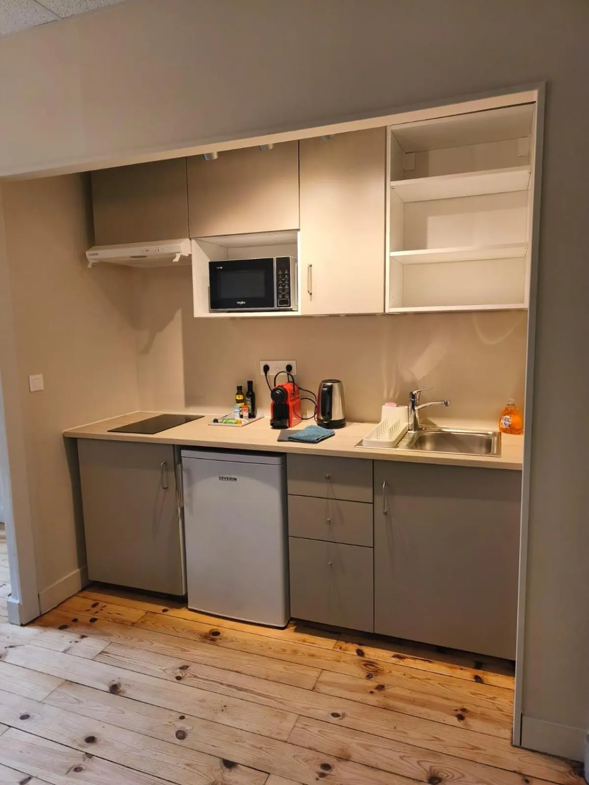 kitchen in Gîte d'étape et de groupe du Clos Saint Roch
