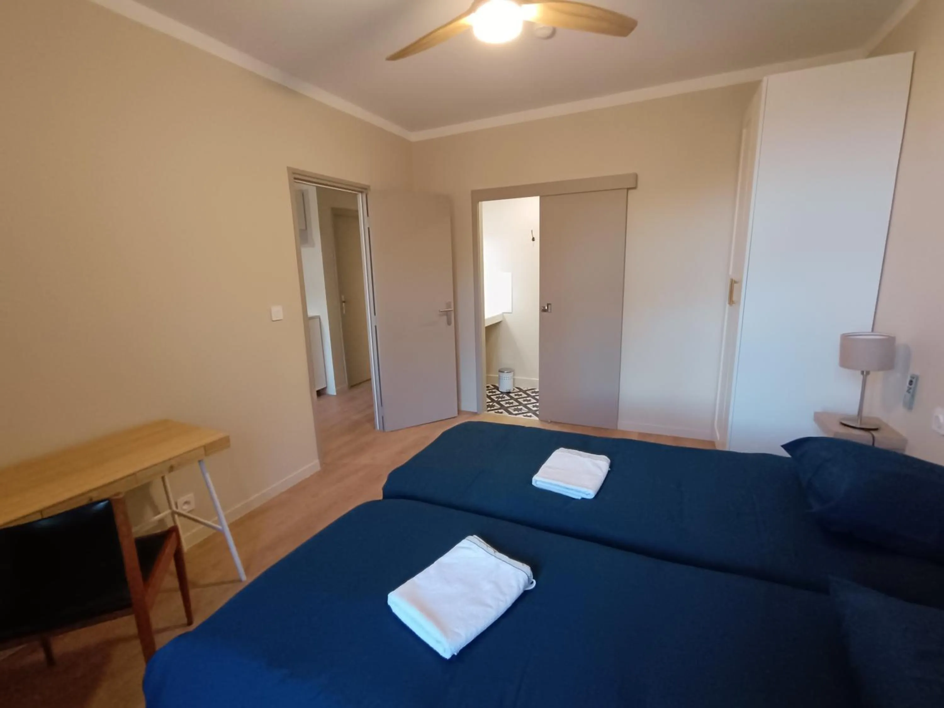 Bedroom, Bed in Gîte d'étape et de groupe du Clos Saint Roch