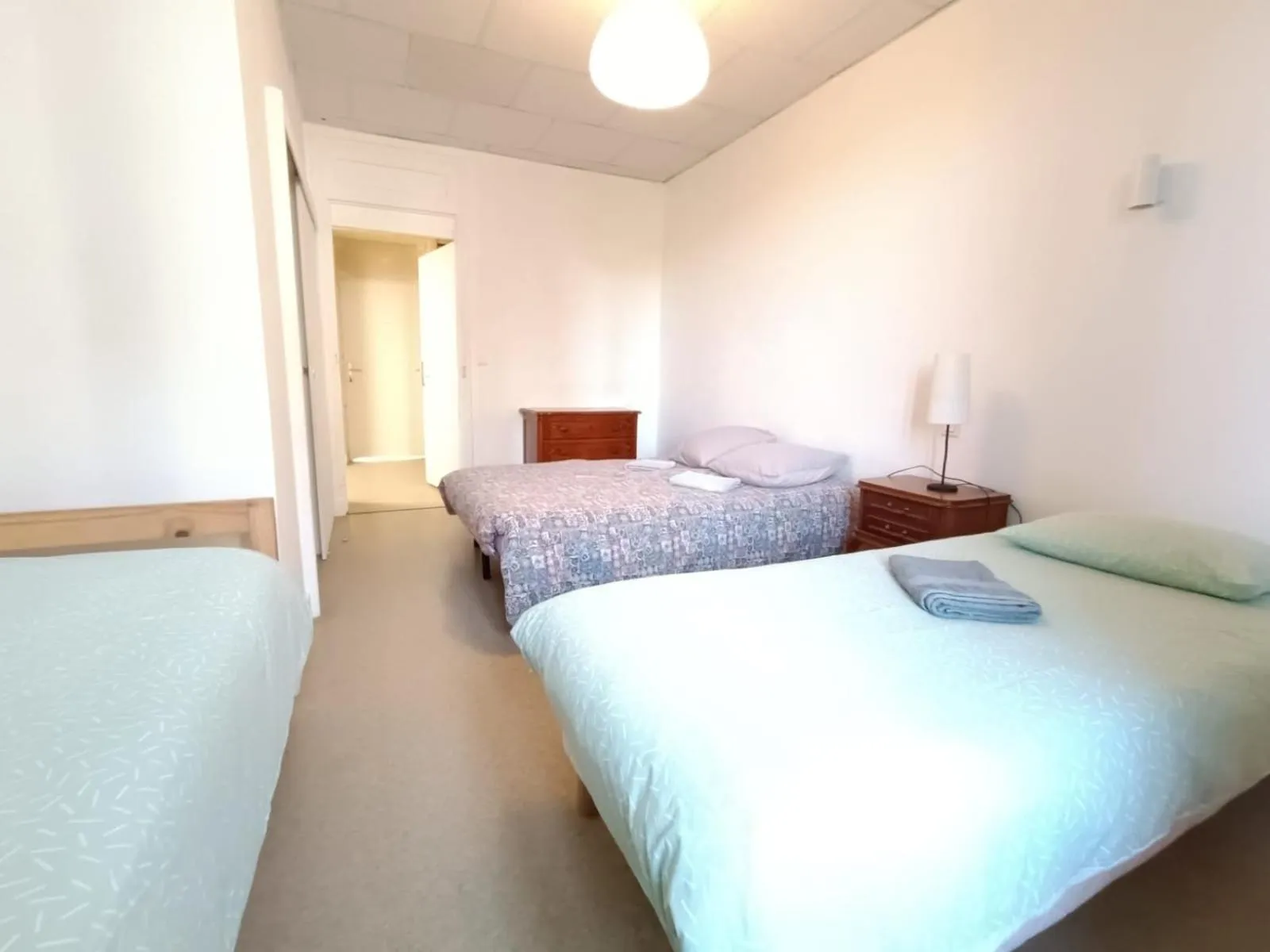 Bed in Gîte d'étape et de groupe du Clos Saint Roch