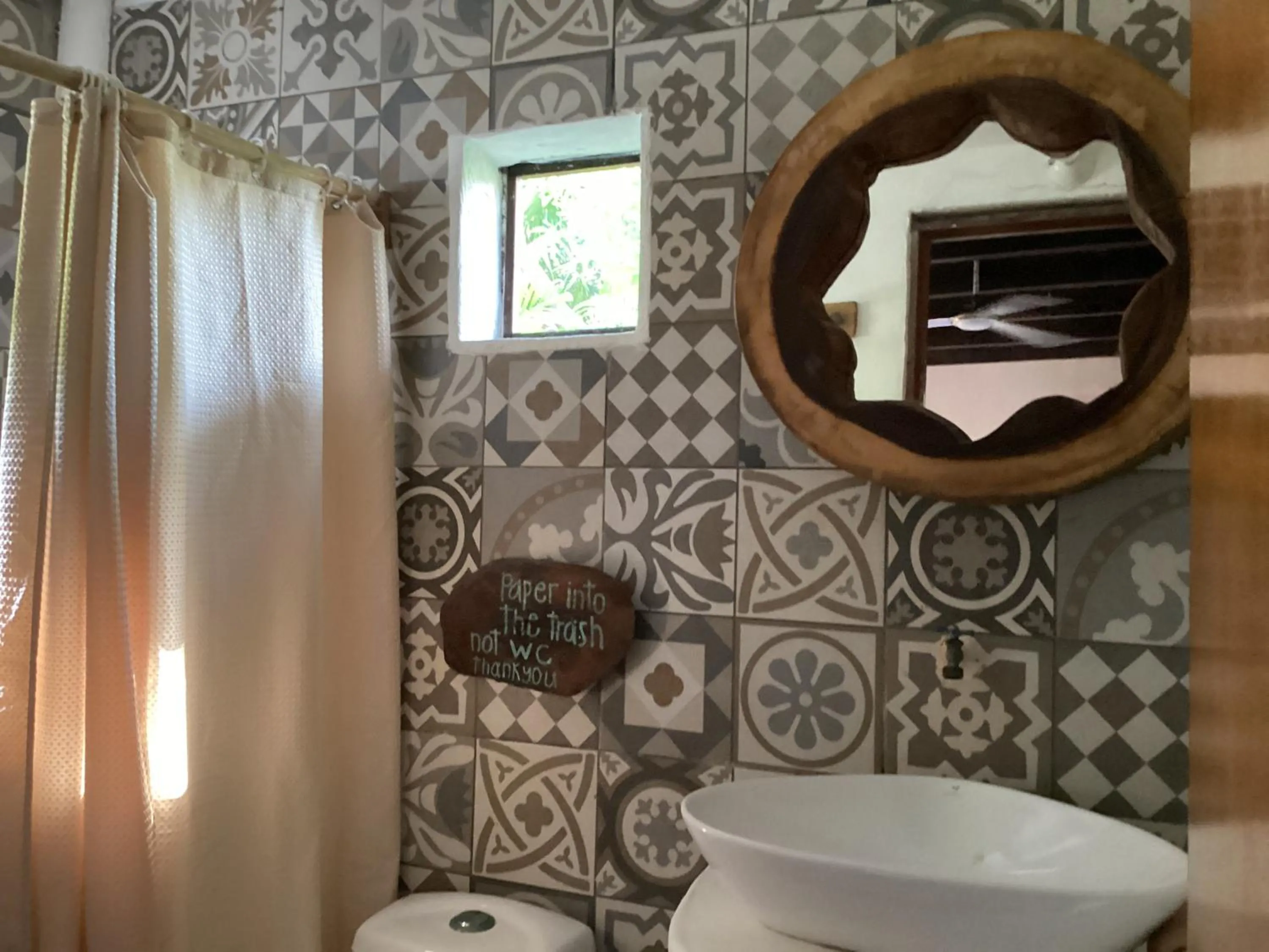 Bathroom in Yaxchen Tulum Cabañas & Cenote