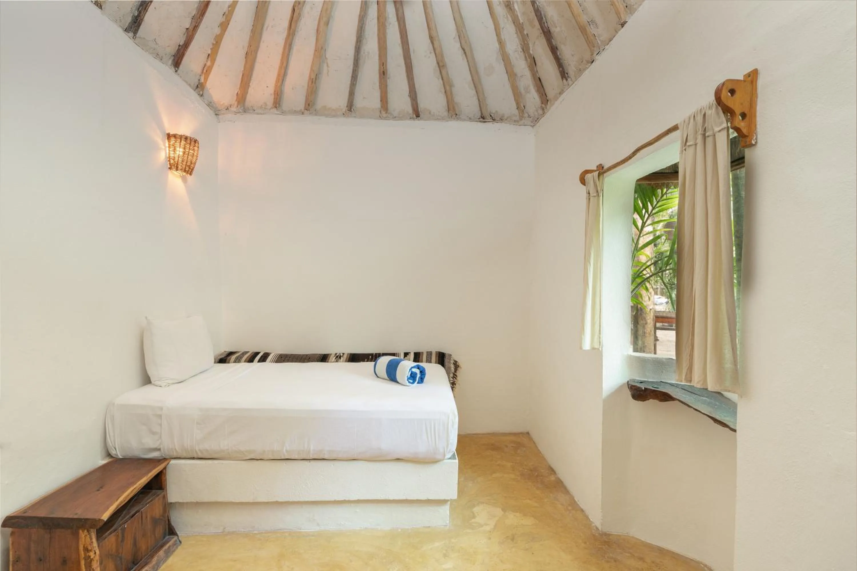 Bedroom, Bed in Yaxchen Tulum Cabañas & Cenote