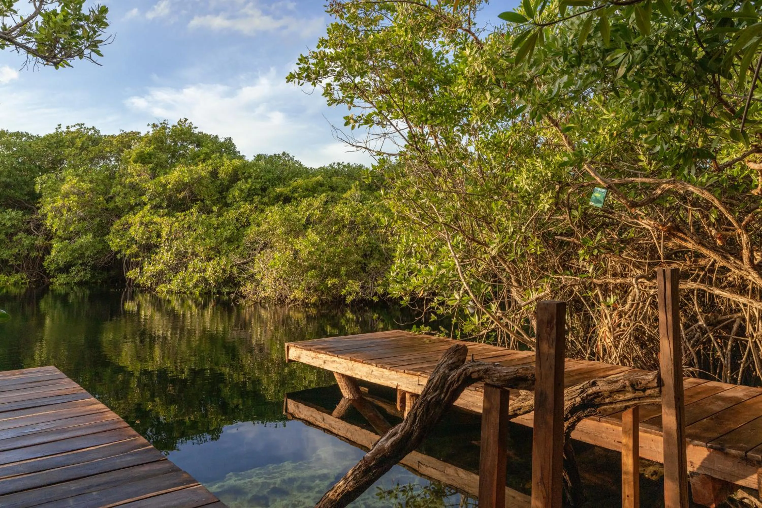 Lake view in Yaxchen Tulum Cabañas & Cenote