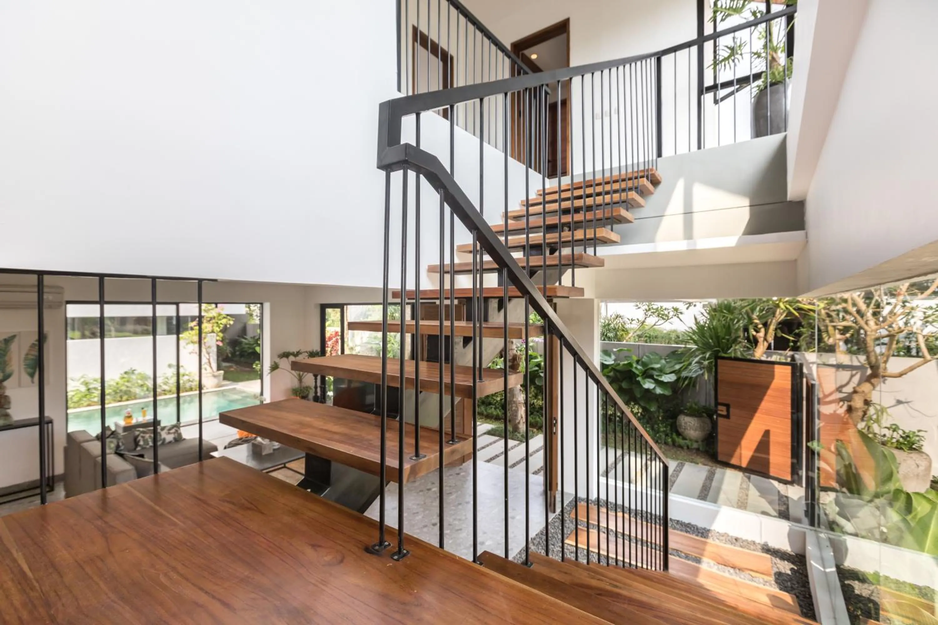 Balcony/Terrace in Villa Daun 3 Canggu by Premier Hospitality Asia