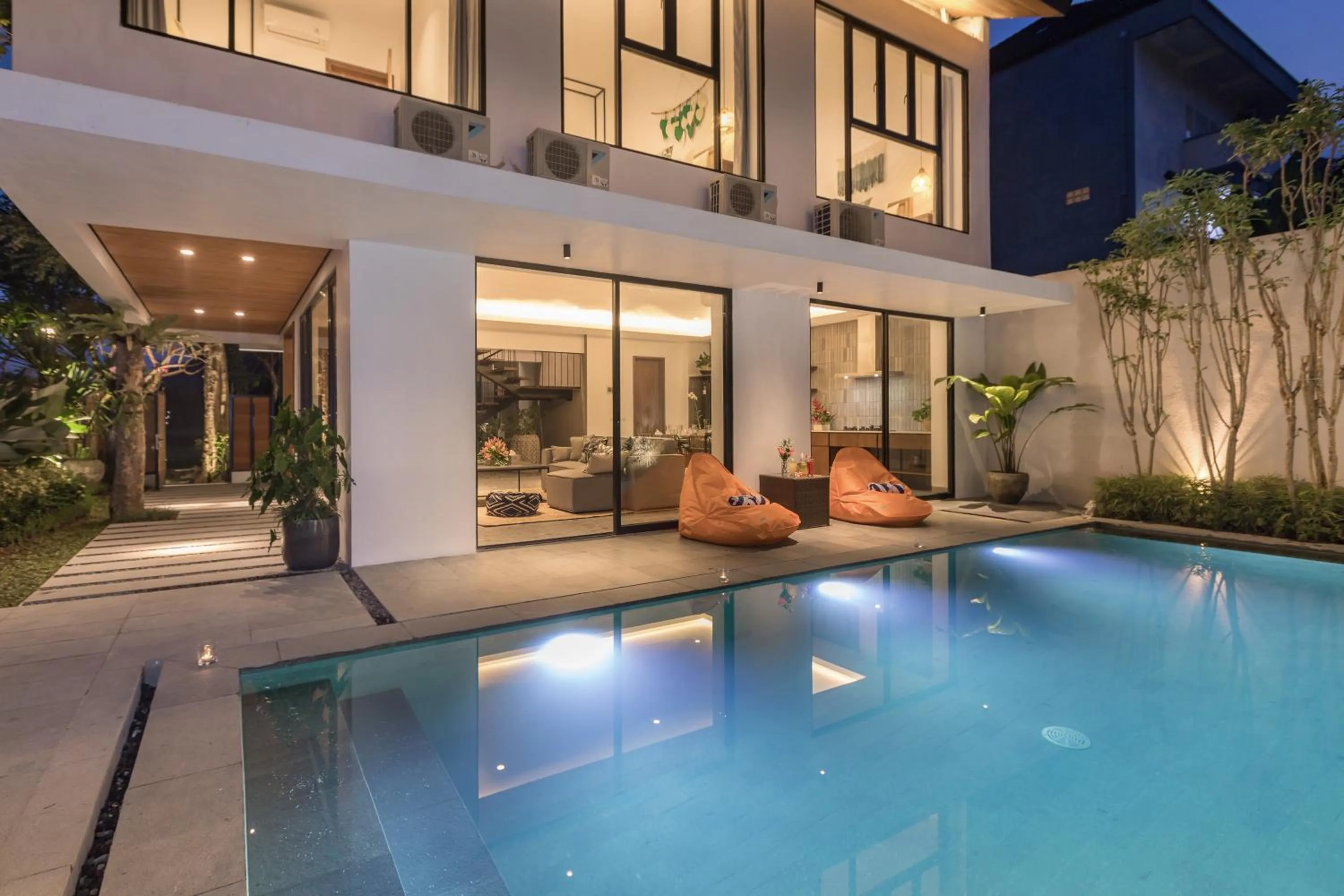 Swimming pool in Villa Daun 3 Canggu by Premier Hospitality Asia