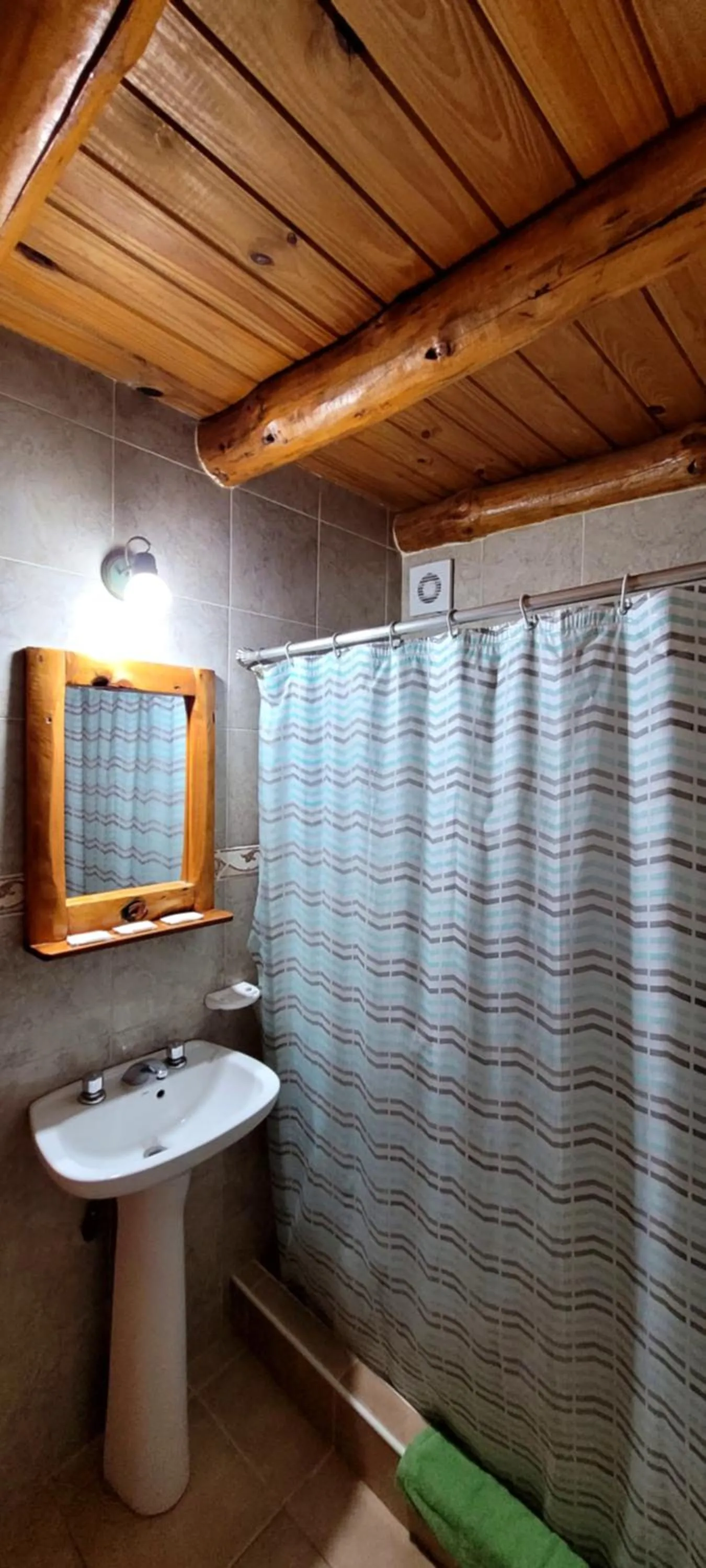 Bathroom in Cabañas Clarita