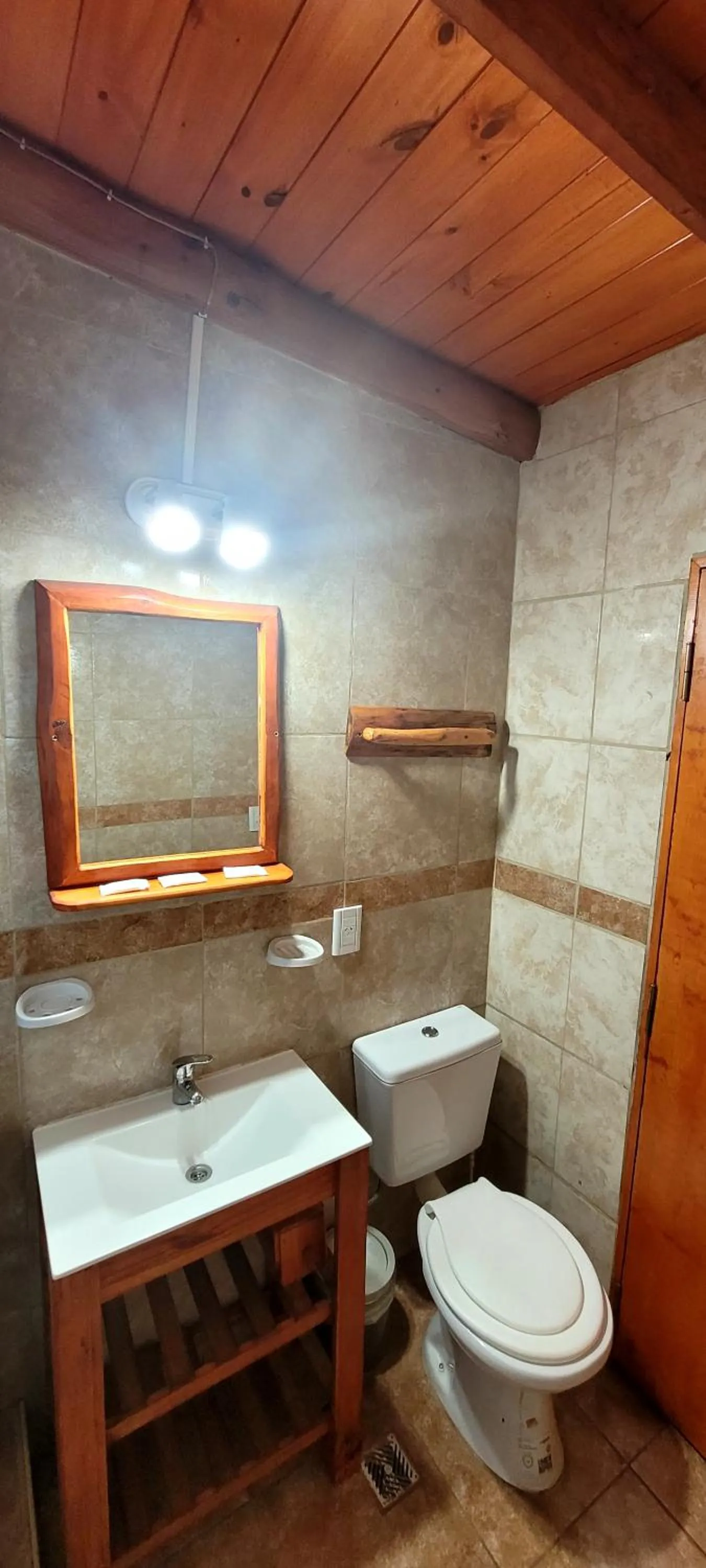 Bathroom in Cabañas Clarita