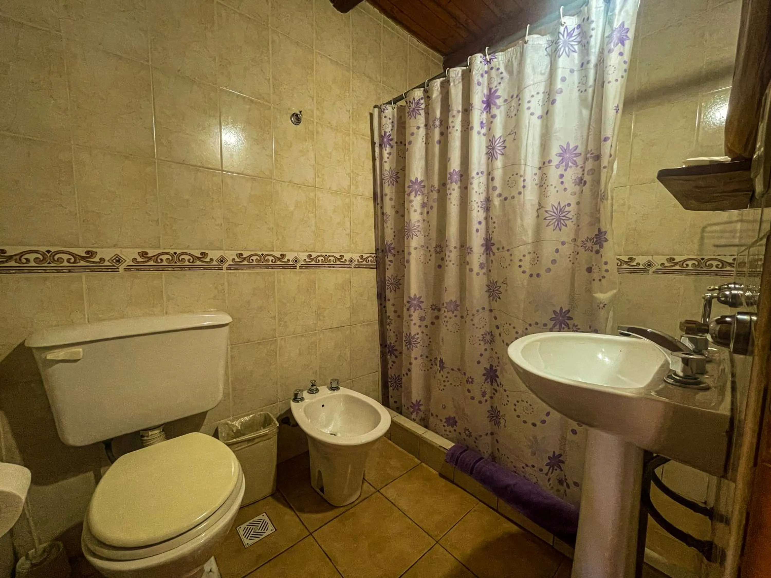 Shower in Cabañas Clarita