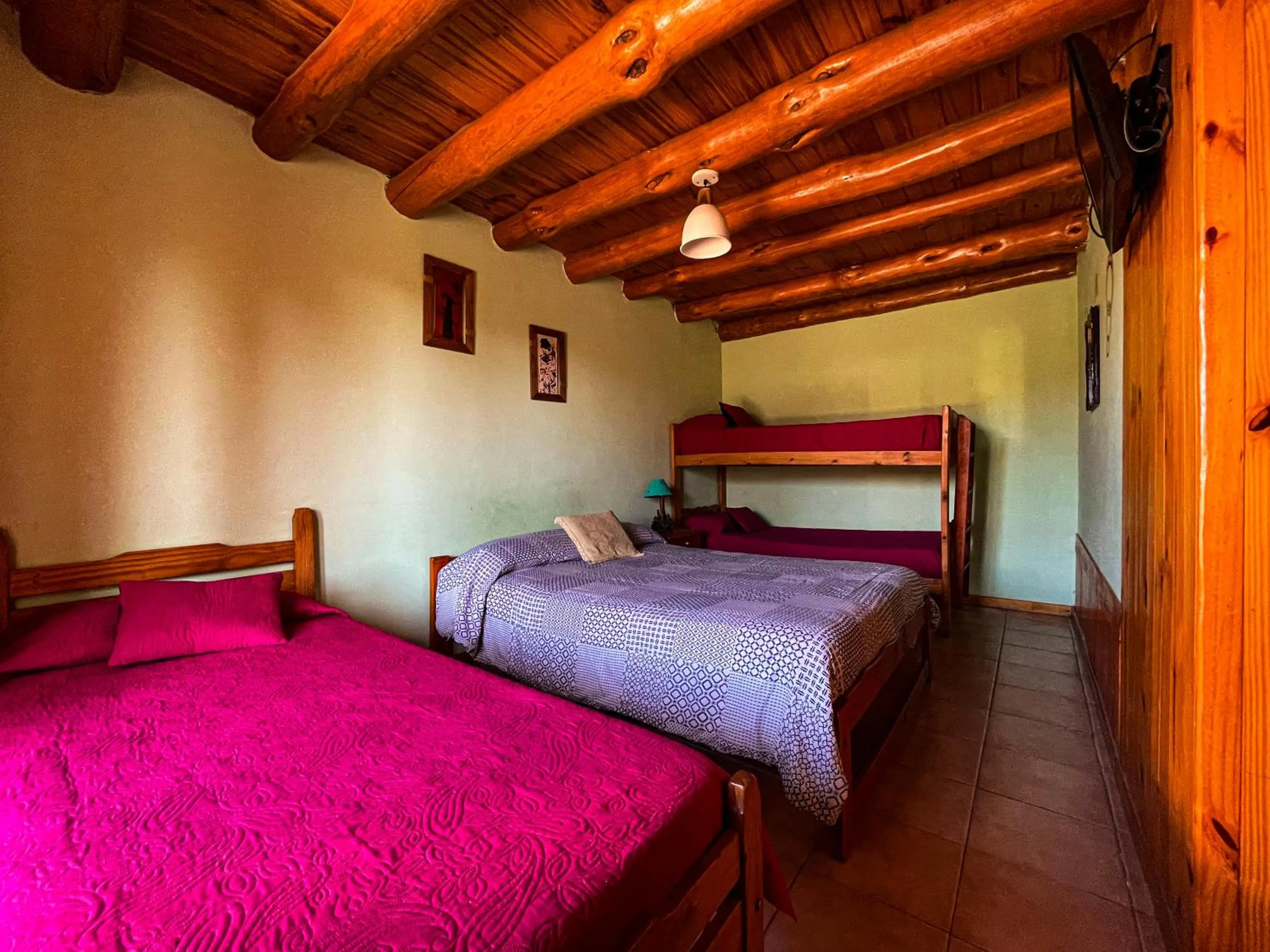 Bed in Cabañas Clarita