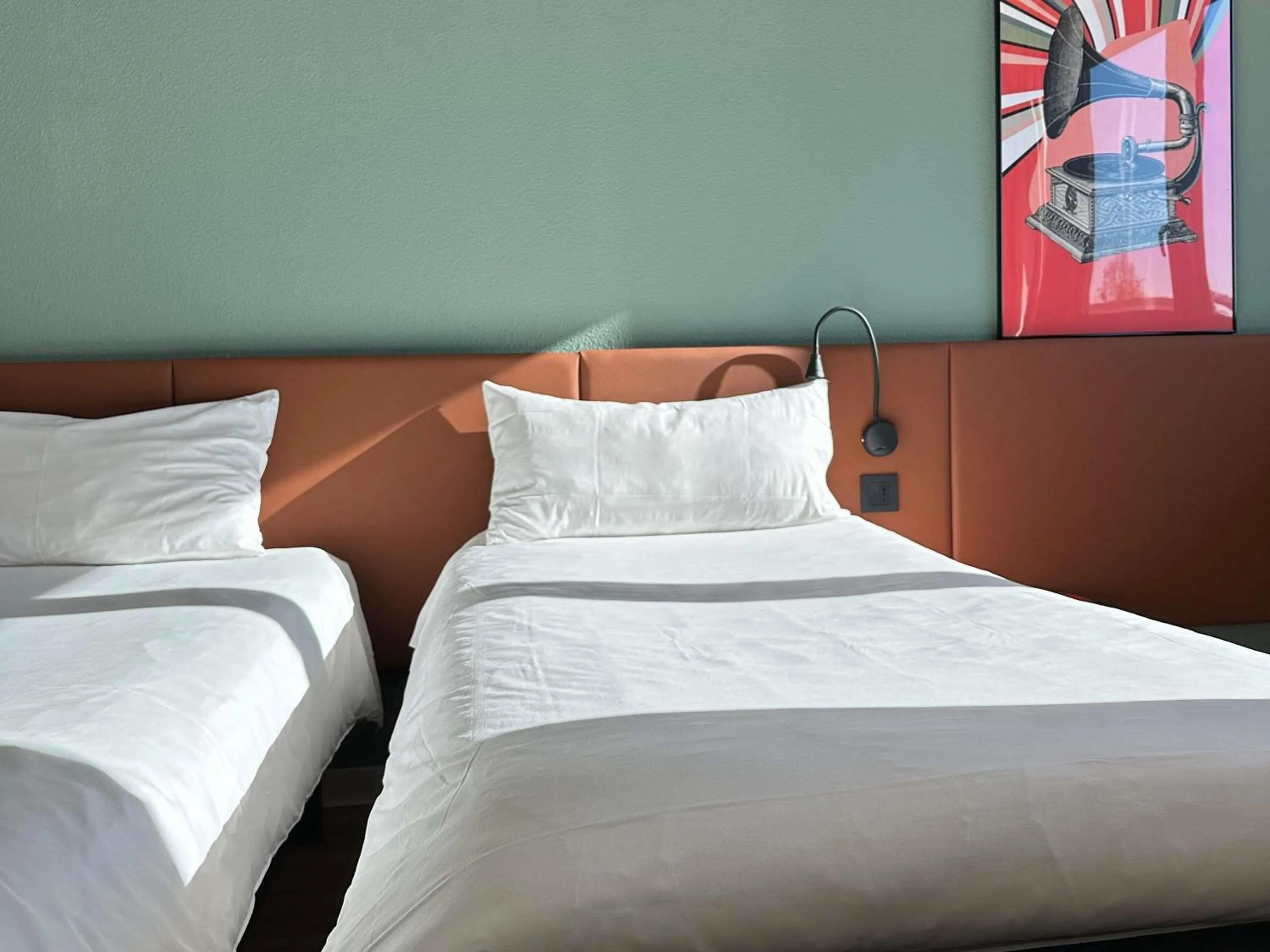 Bedroom, Bed in Ibis Roma Fiera
