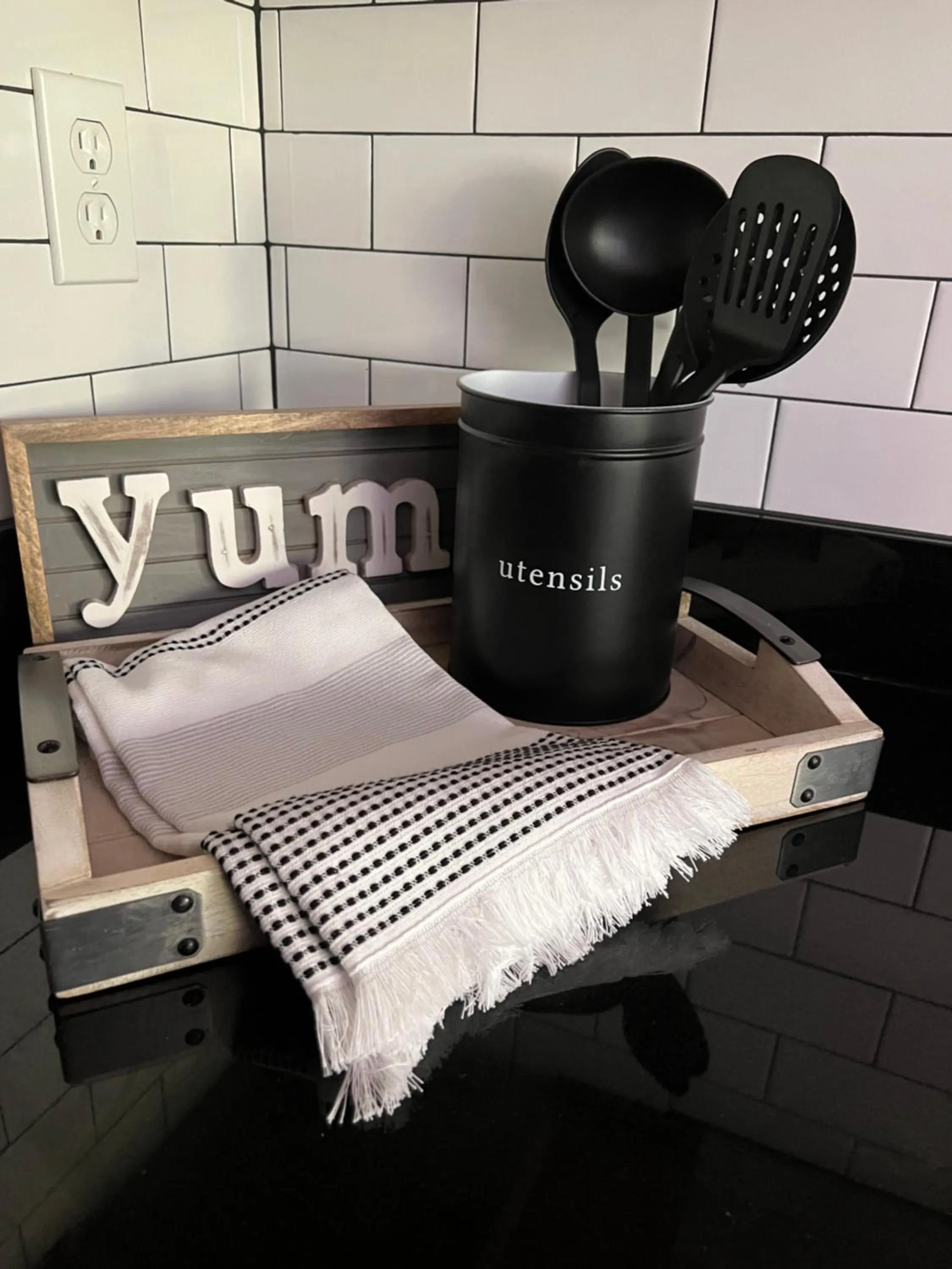 Kitchen or kitchenette in Downtown Norfolk Loft