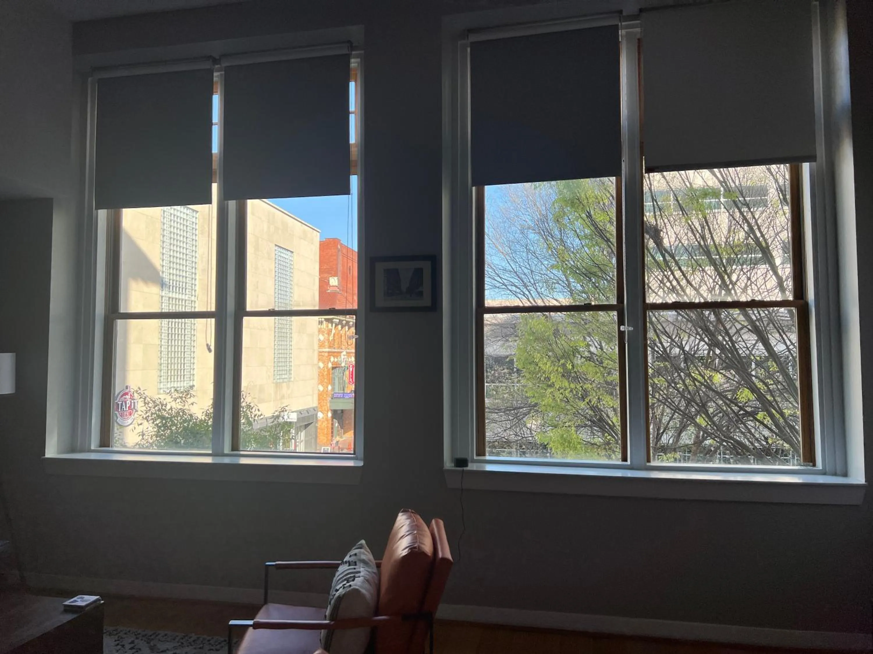 City view in Downtown Norfolk Loft