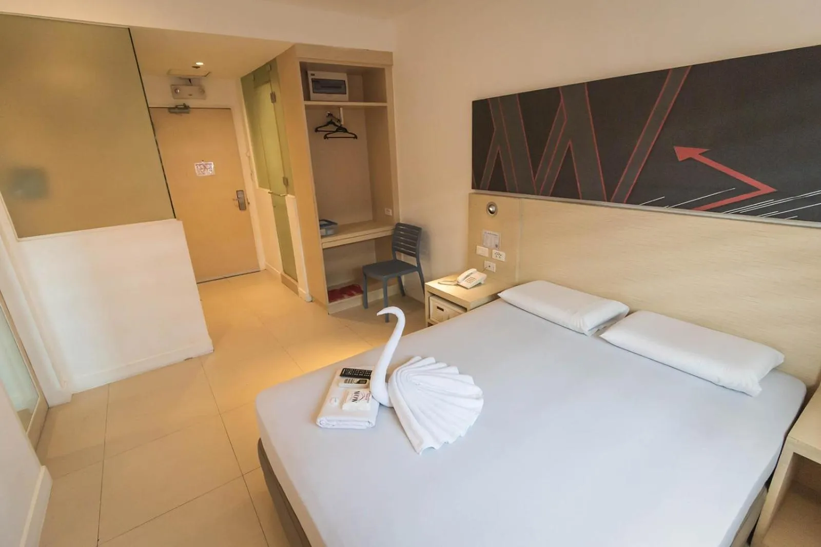 Bed in Wow Budget Hotel Cubao