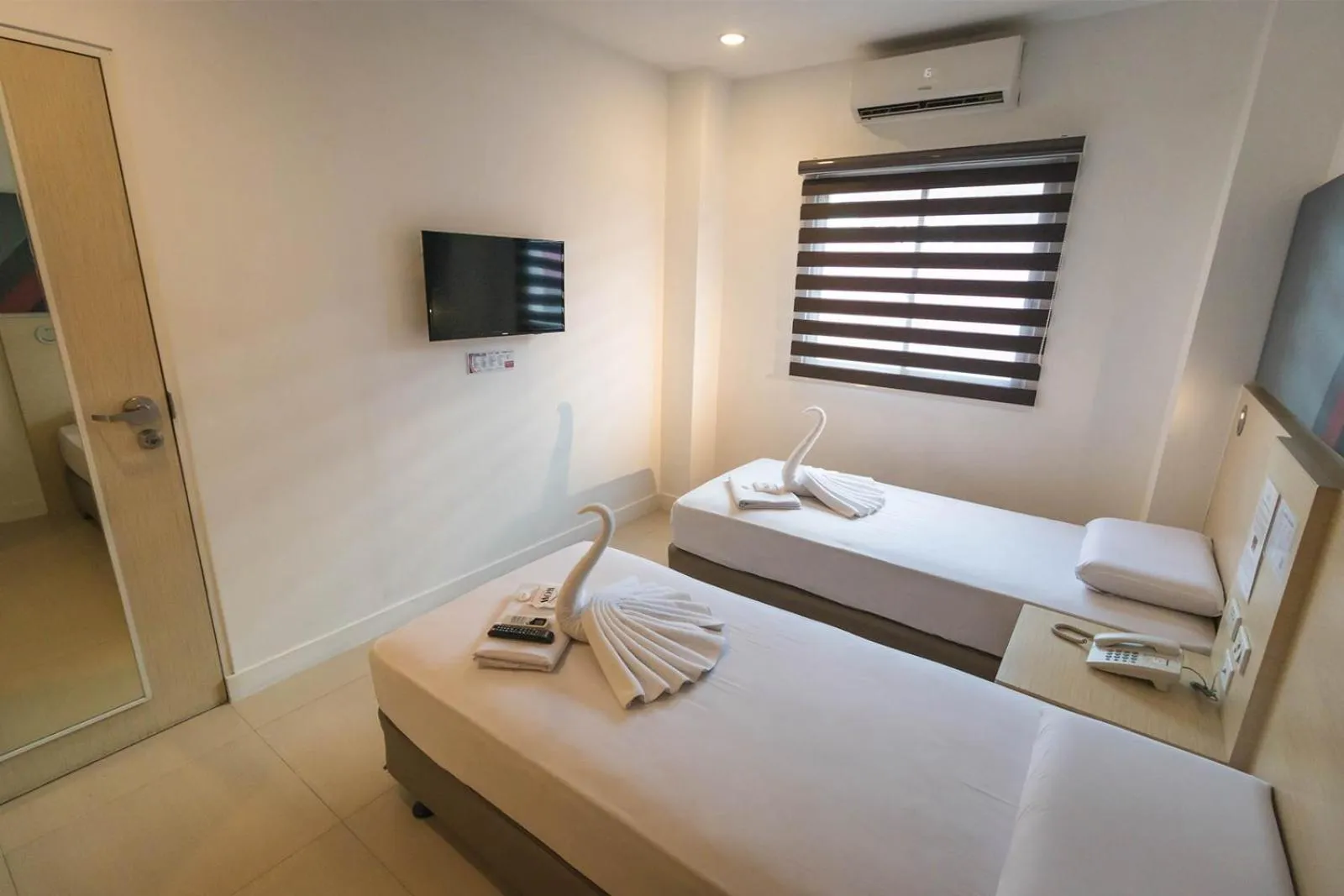 Bed in Wow Budget Hotel Cubao