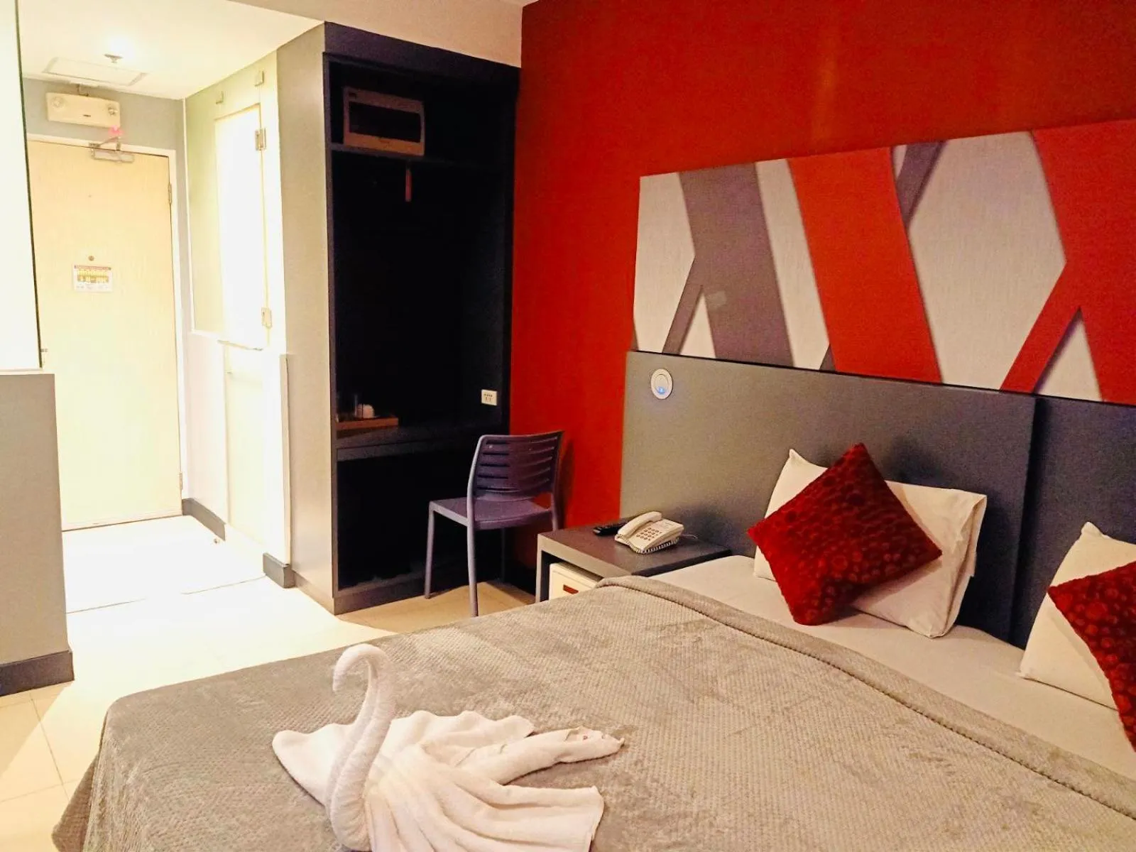 Bed in Wow Budget Hotel Cubao
