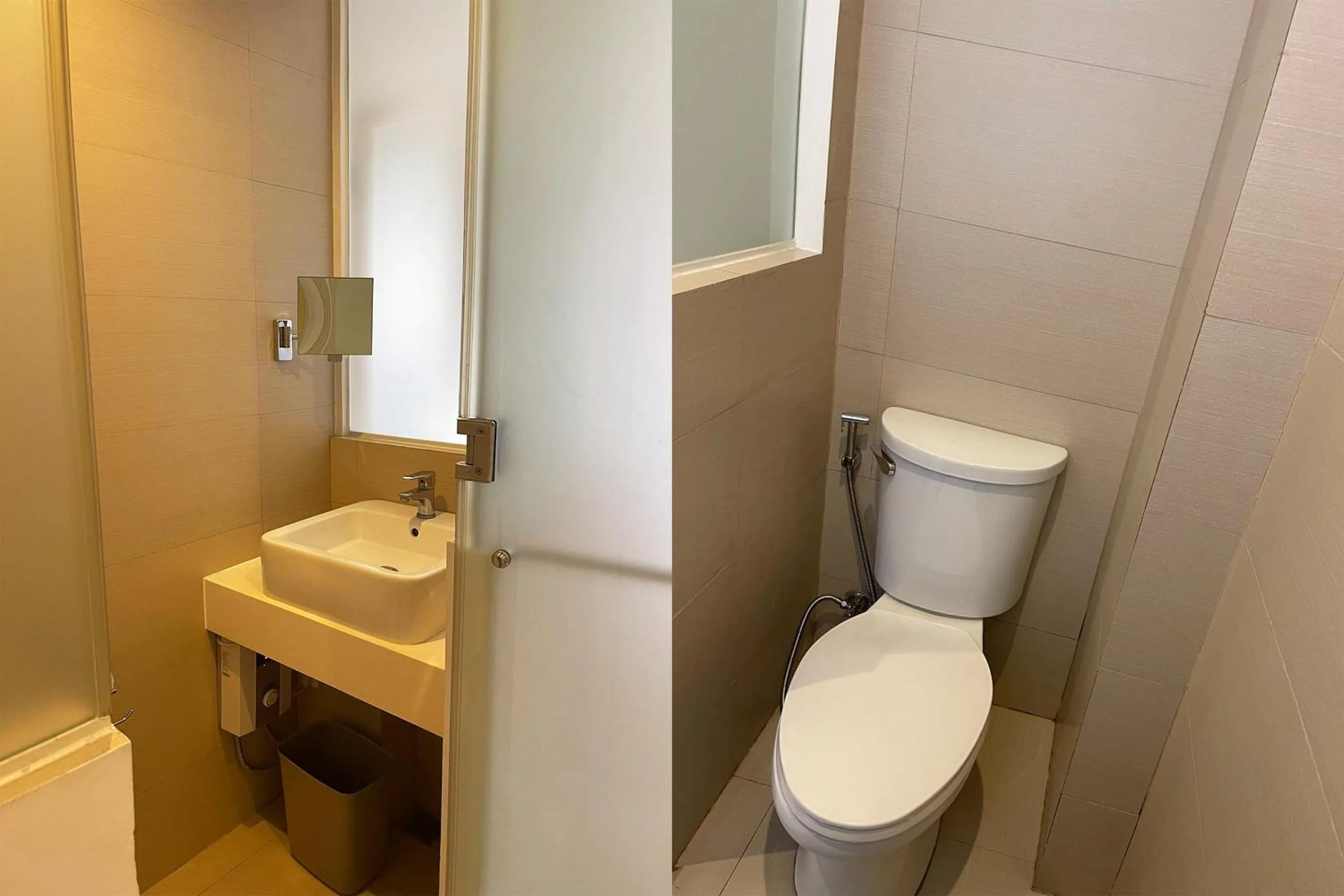 Bathroom in Wow Budget Hotel Cubao