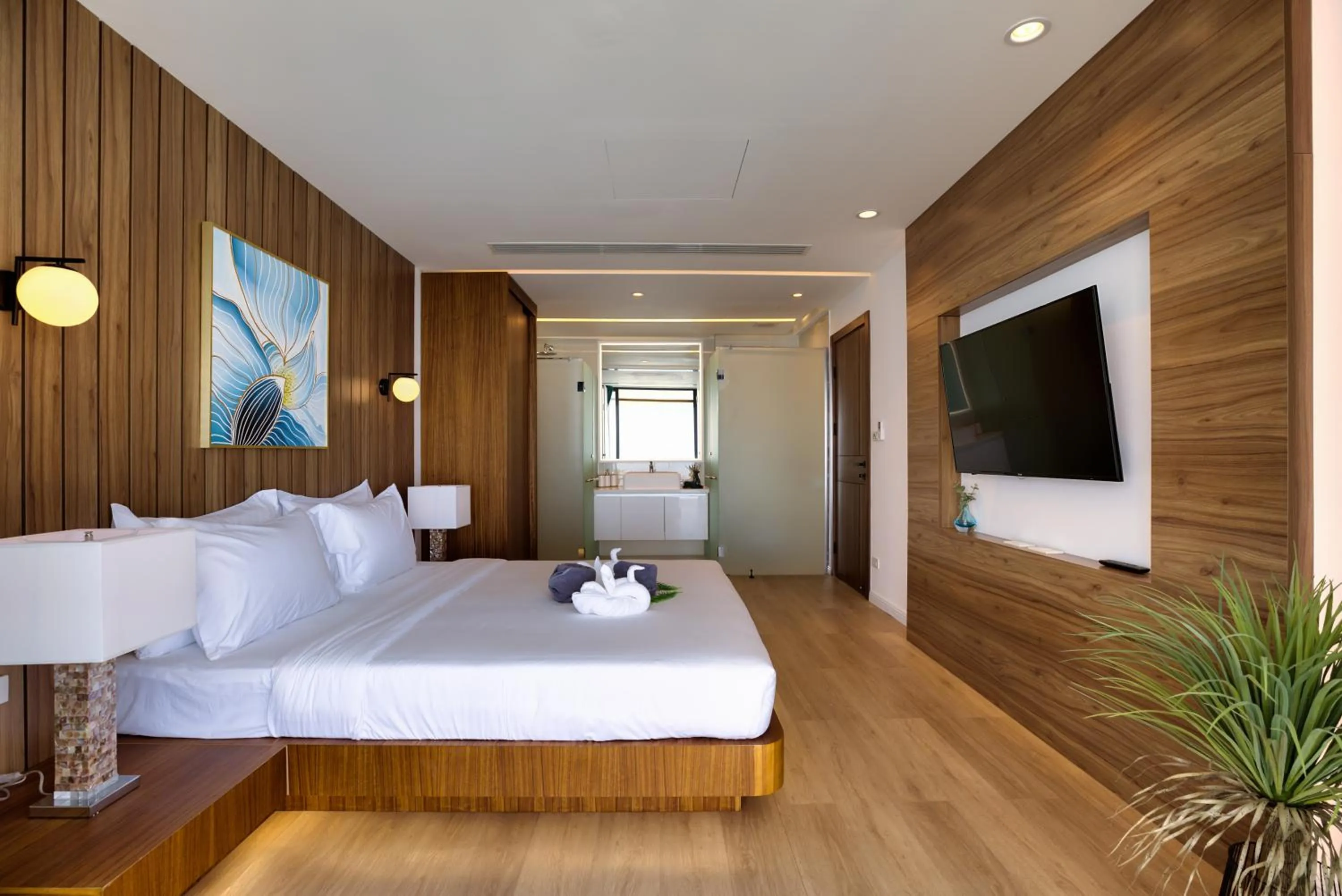 Bedroom, Bed in Villa The Wave 2 Residence