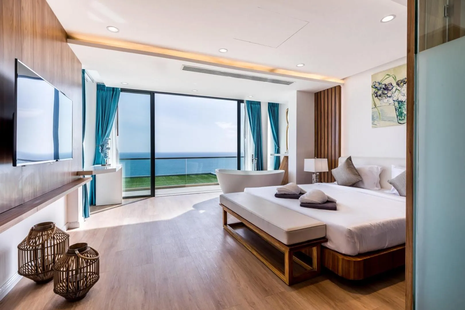 Bedroom, Bed in Villa The Wave 2 Residence