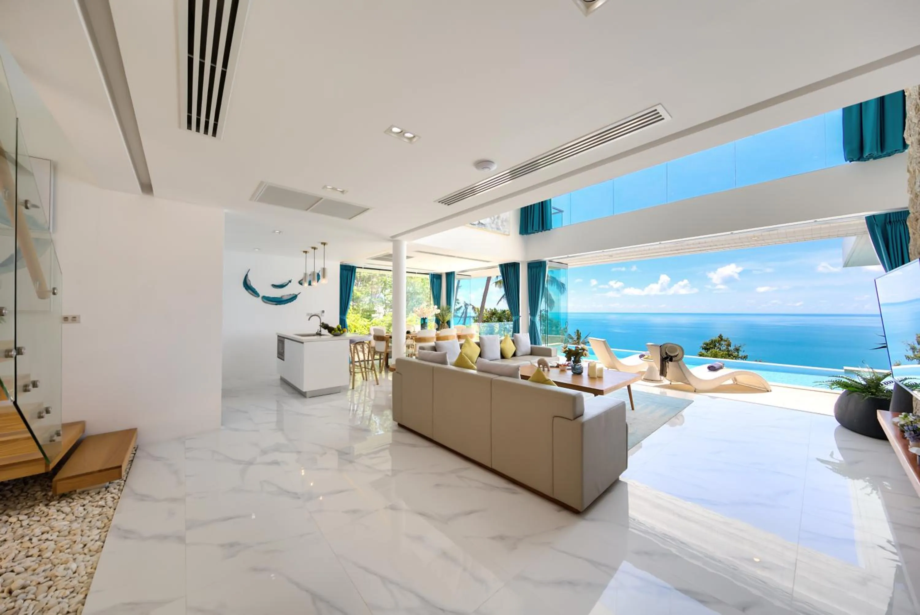 Living room in Villa The Wave 2 Residence