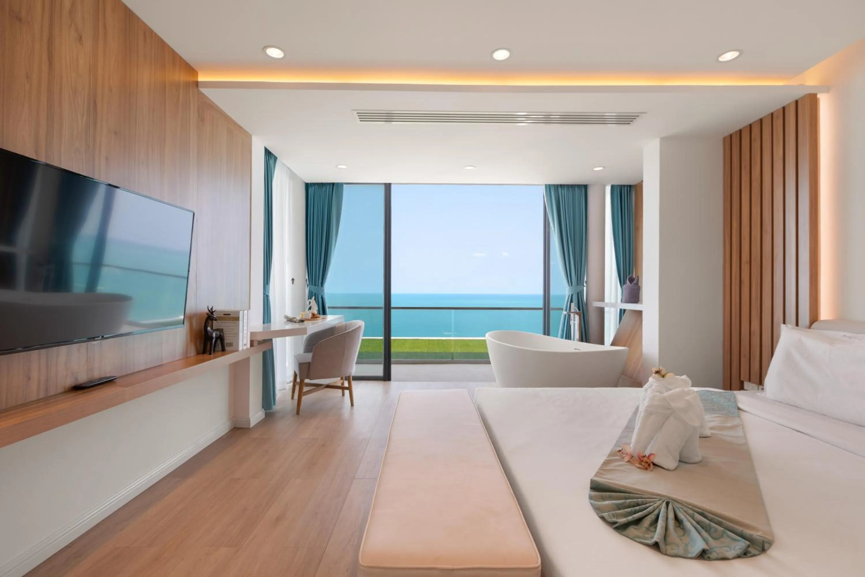 Bedroom, Bed in Villa The Wave 2 Residence