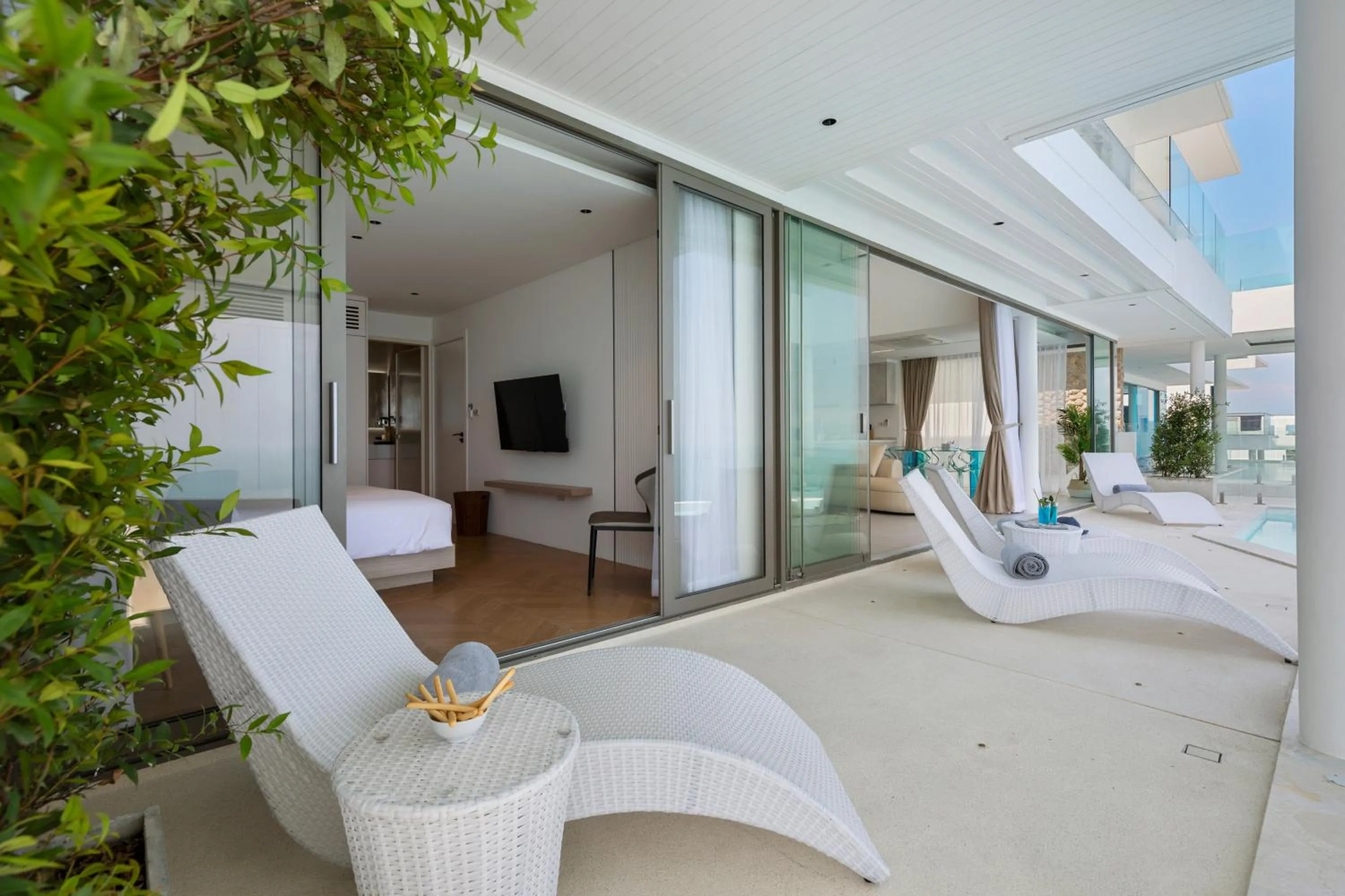 Balcony/Terrace in Villa The Wave 2 Residence