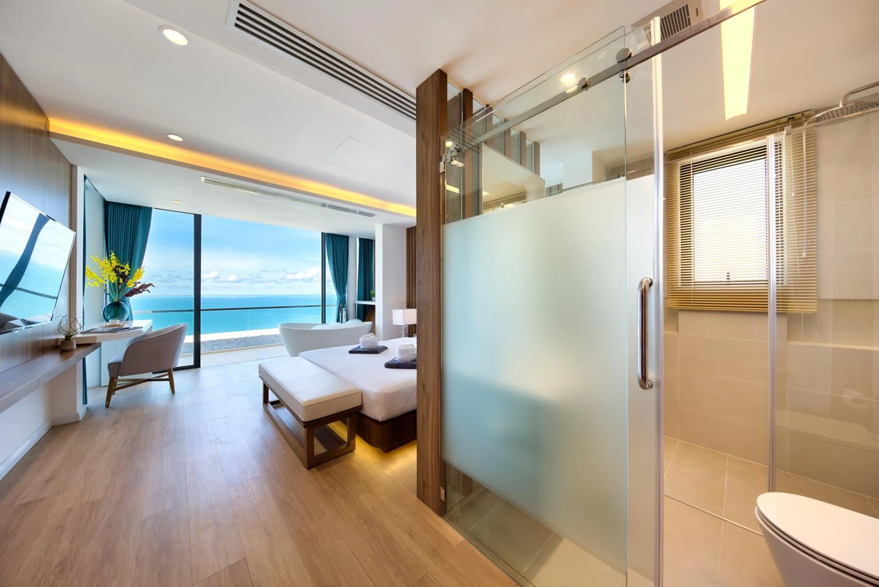 Bedroom, Bed in Villa The Wave 2 Residence