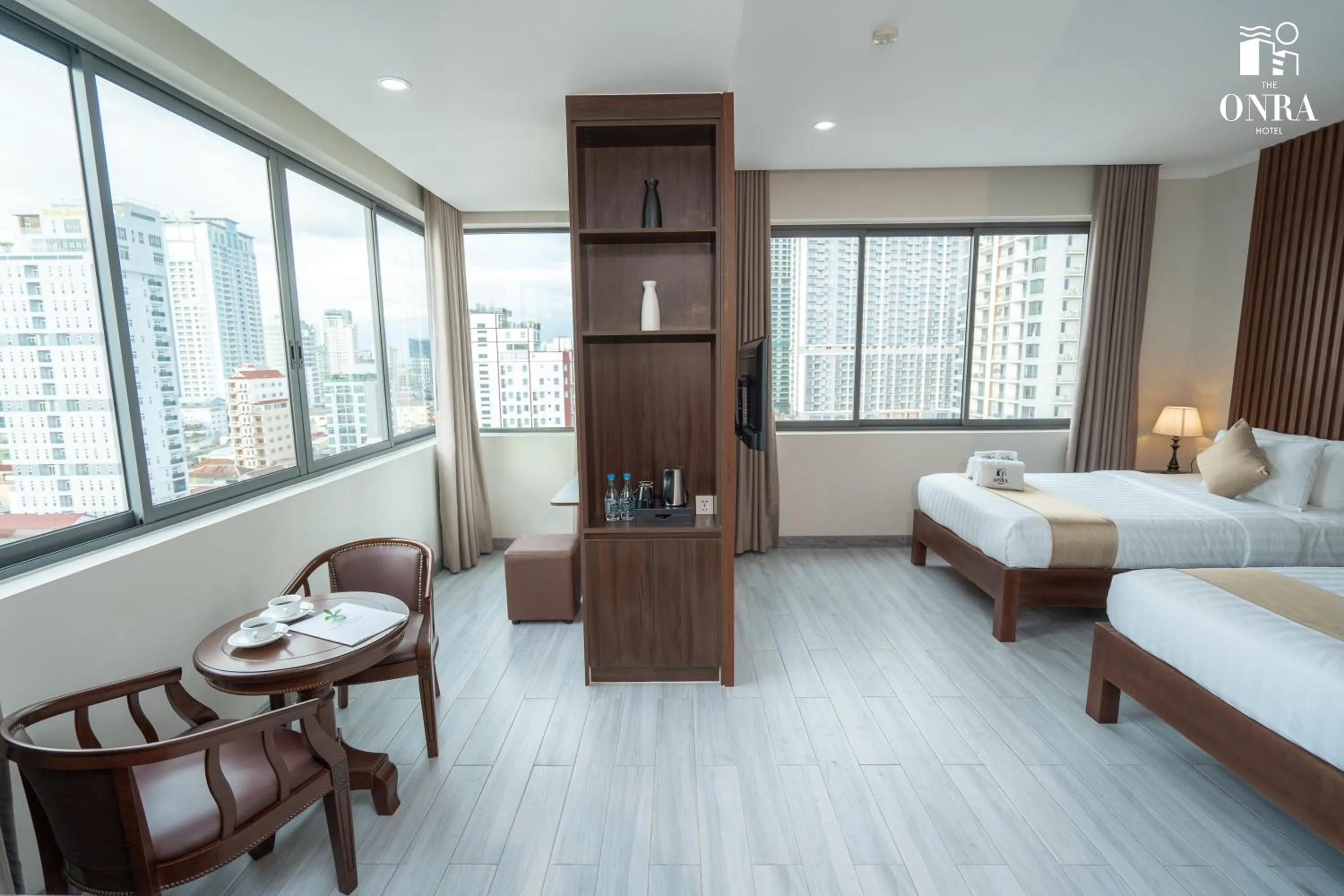 Bed in The ONRA Hotel